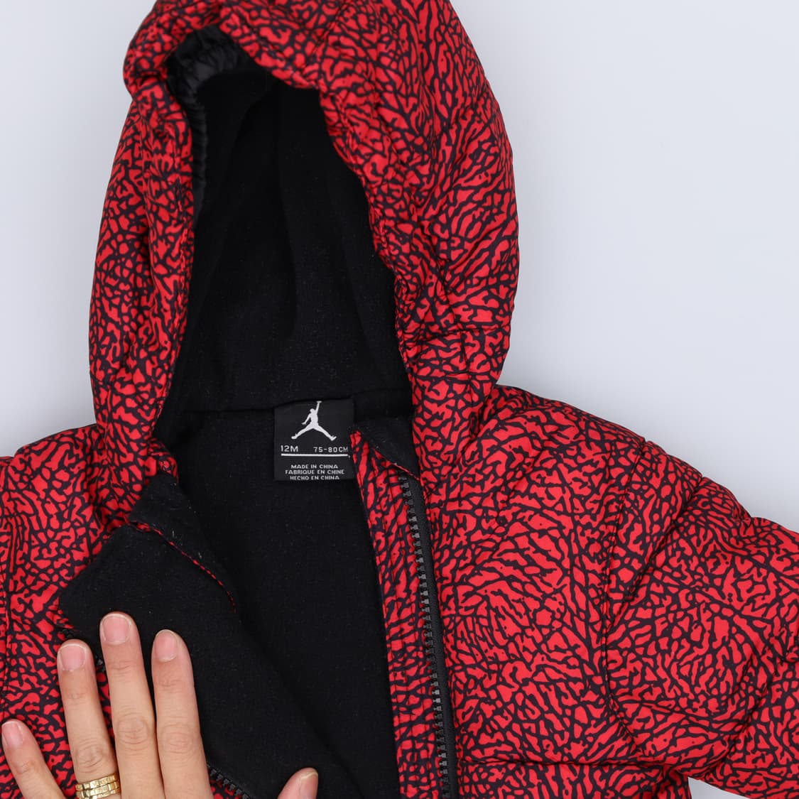 12M 나이키조던 베이비 패딩수트 0304H1 상품이미지3