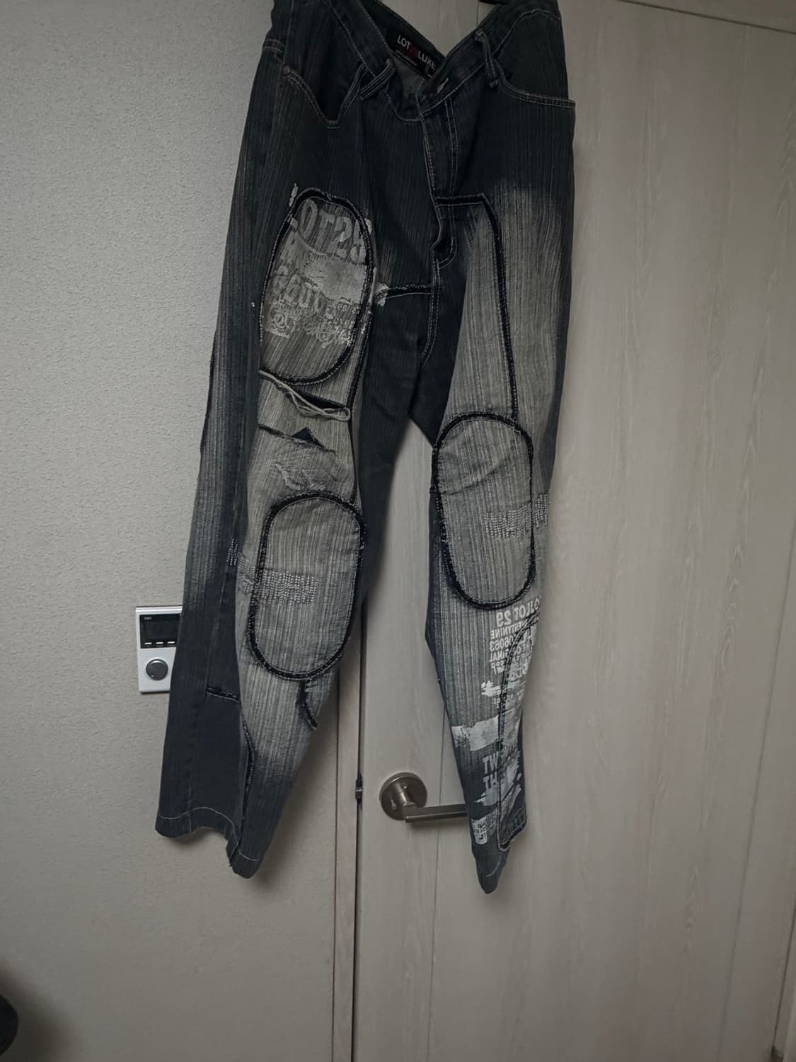Lot29 패치 데님팬츠 상품이미지2