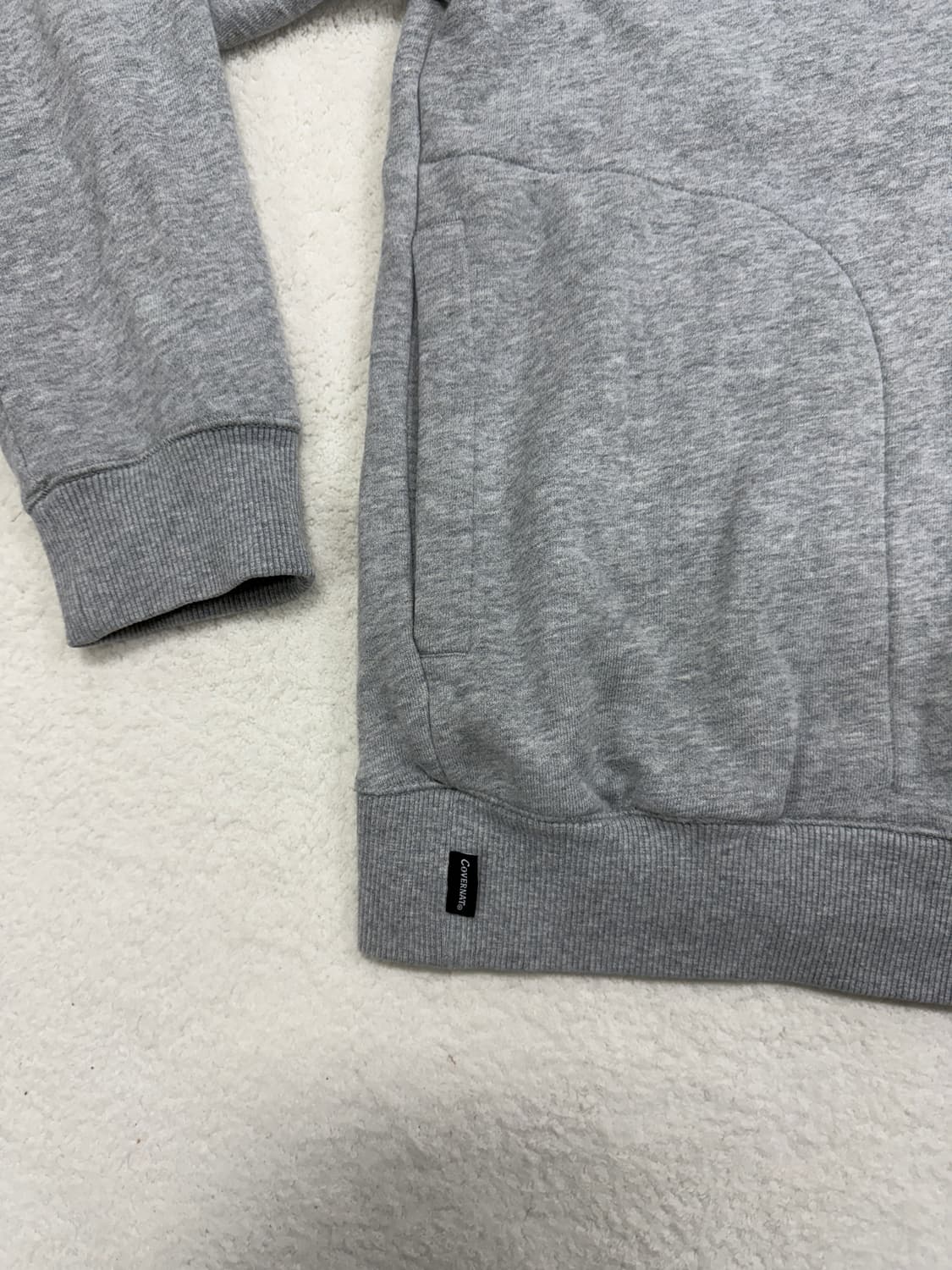 커버낫 반집업 맨투맨 M 상품이미지3