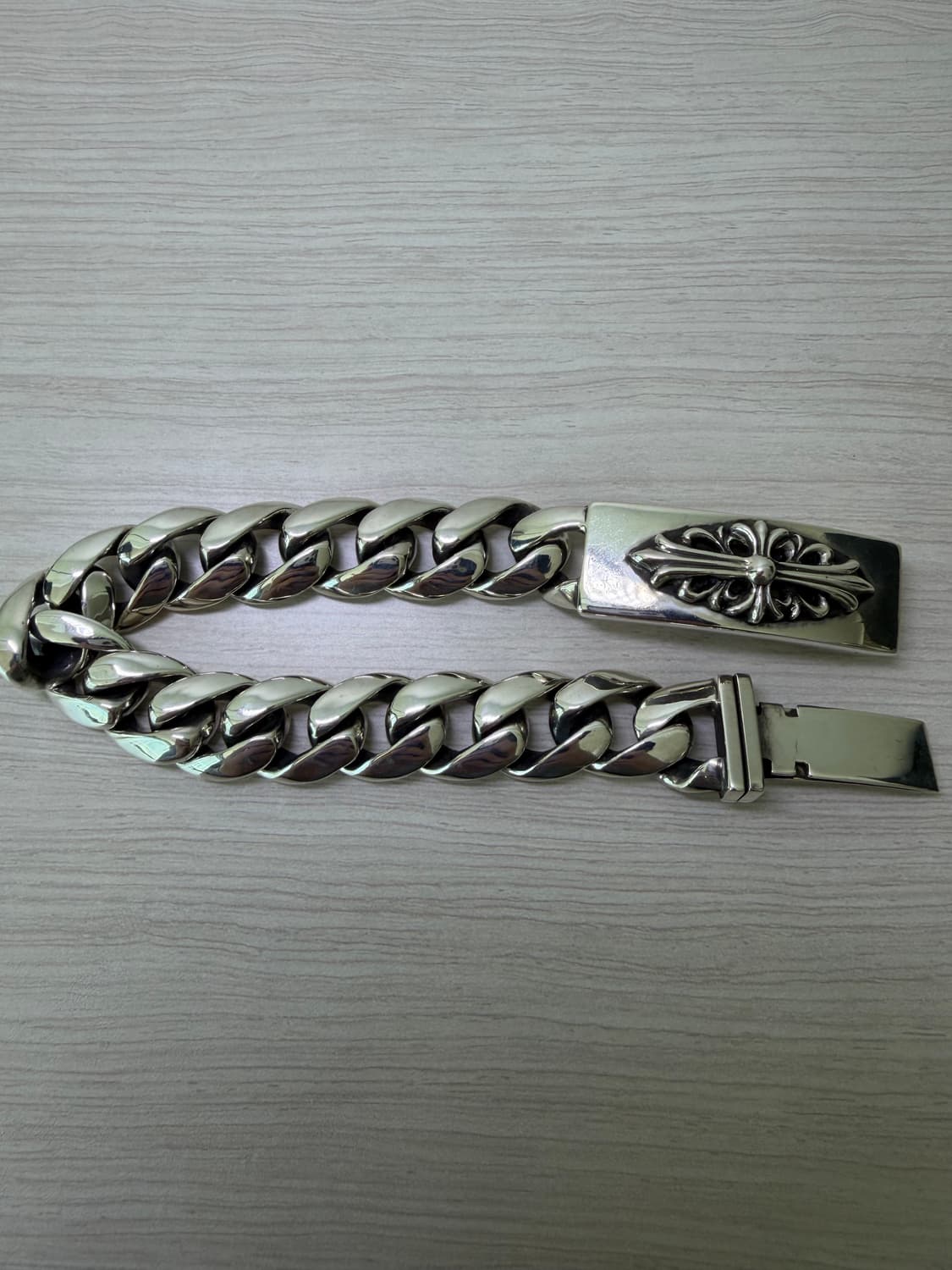 크롬하츠 플로랄 ID 클래식 팔찌 15링크 상품이미지1