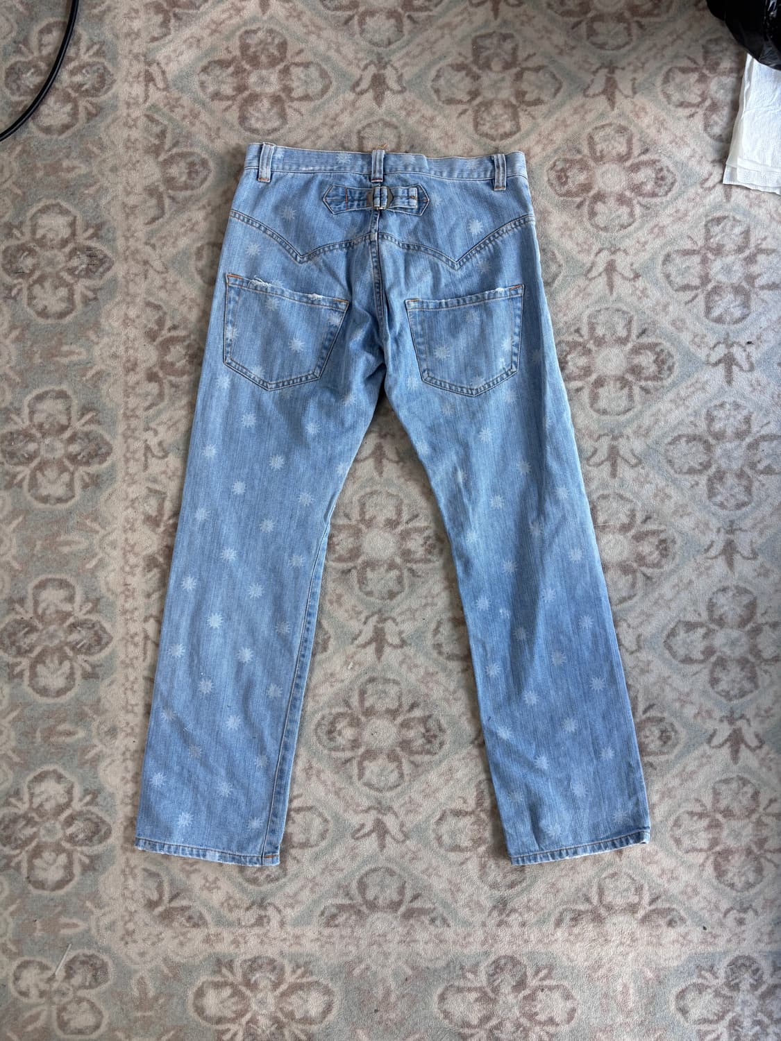 Sunao kuwahara star pattern pants  상품이미지3