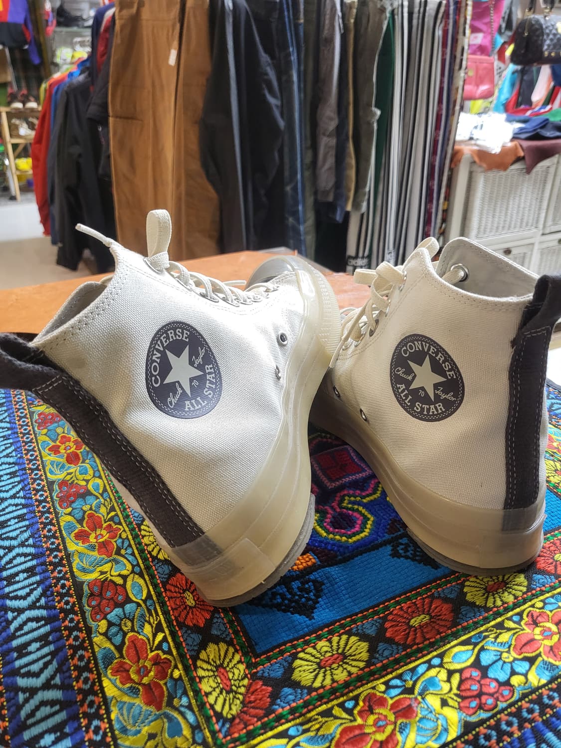 컨버스 ×어콜드월 척70 하이 실버버치 상품이미지5