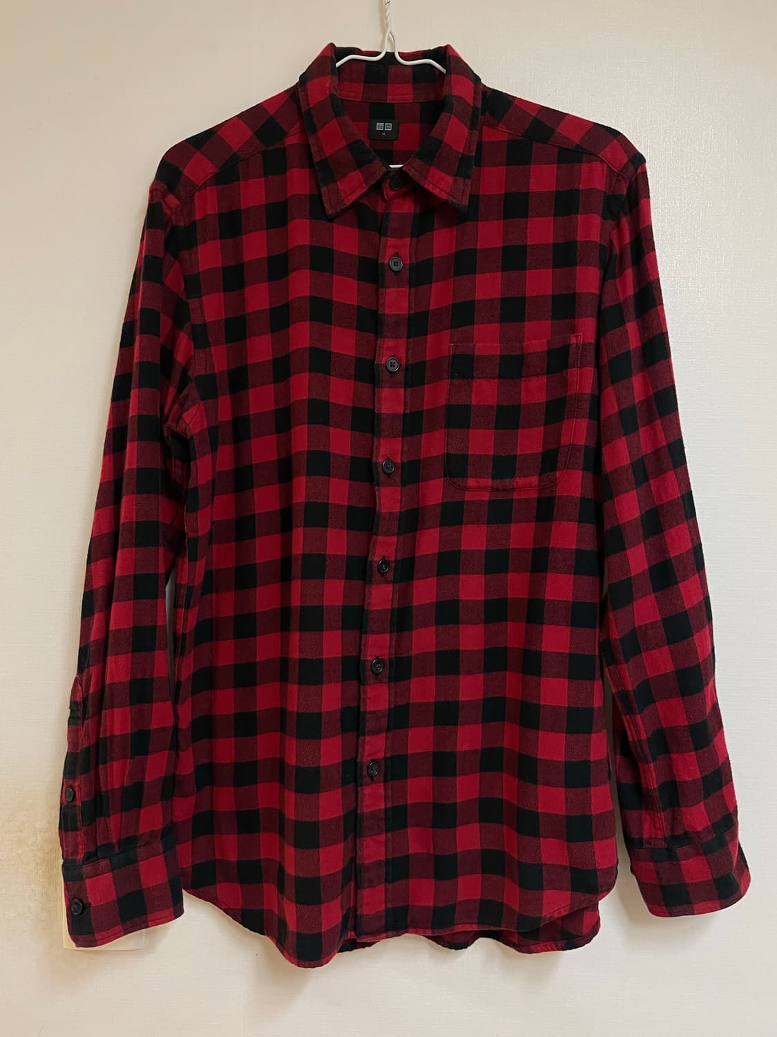 유니클로 체크 플란넬 셔츠 상품이미지1