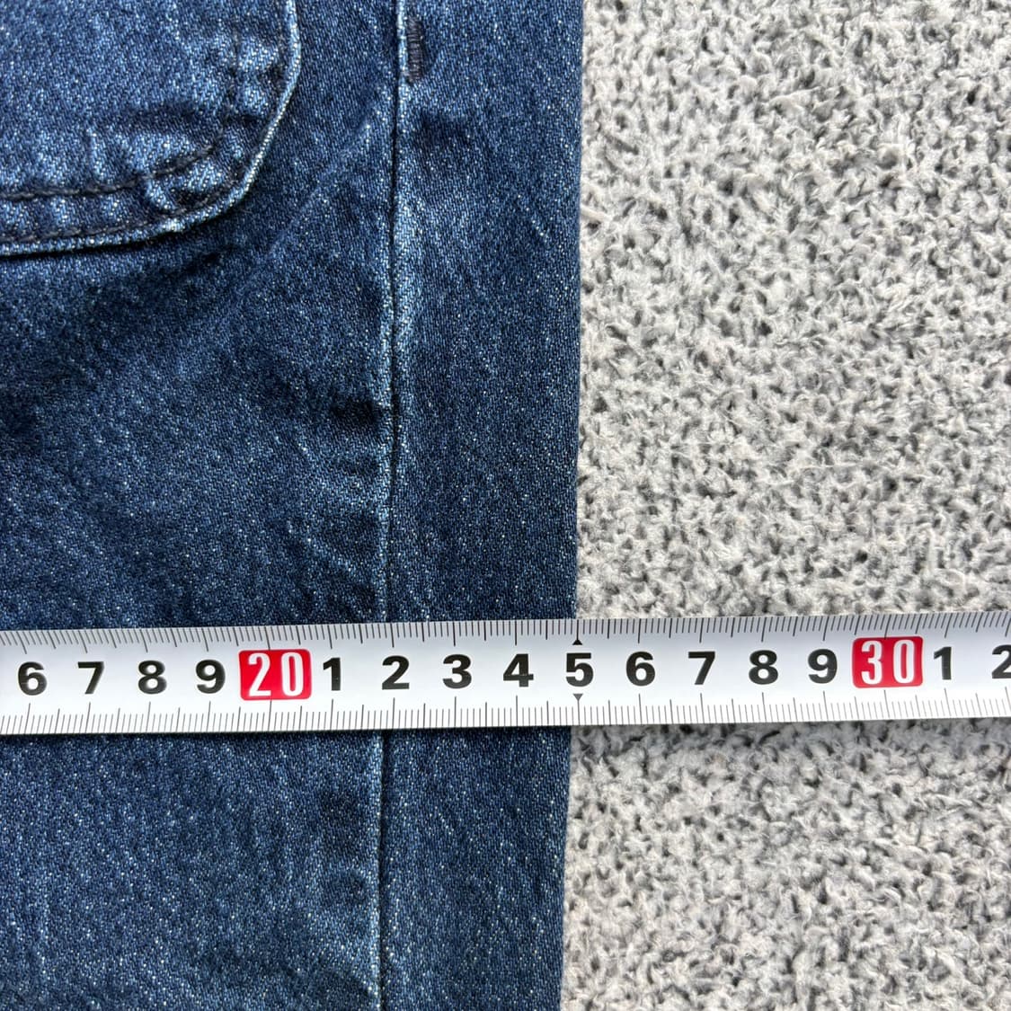 26 자라 데님 투포켓 부츠컷 청바지 0413J 상품이미지5