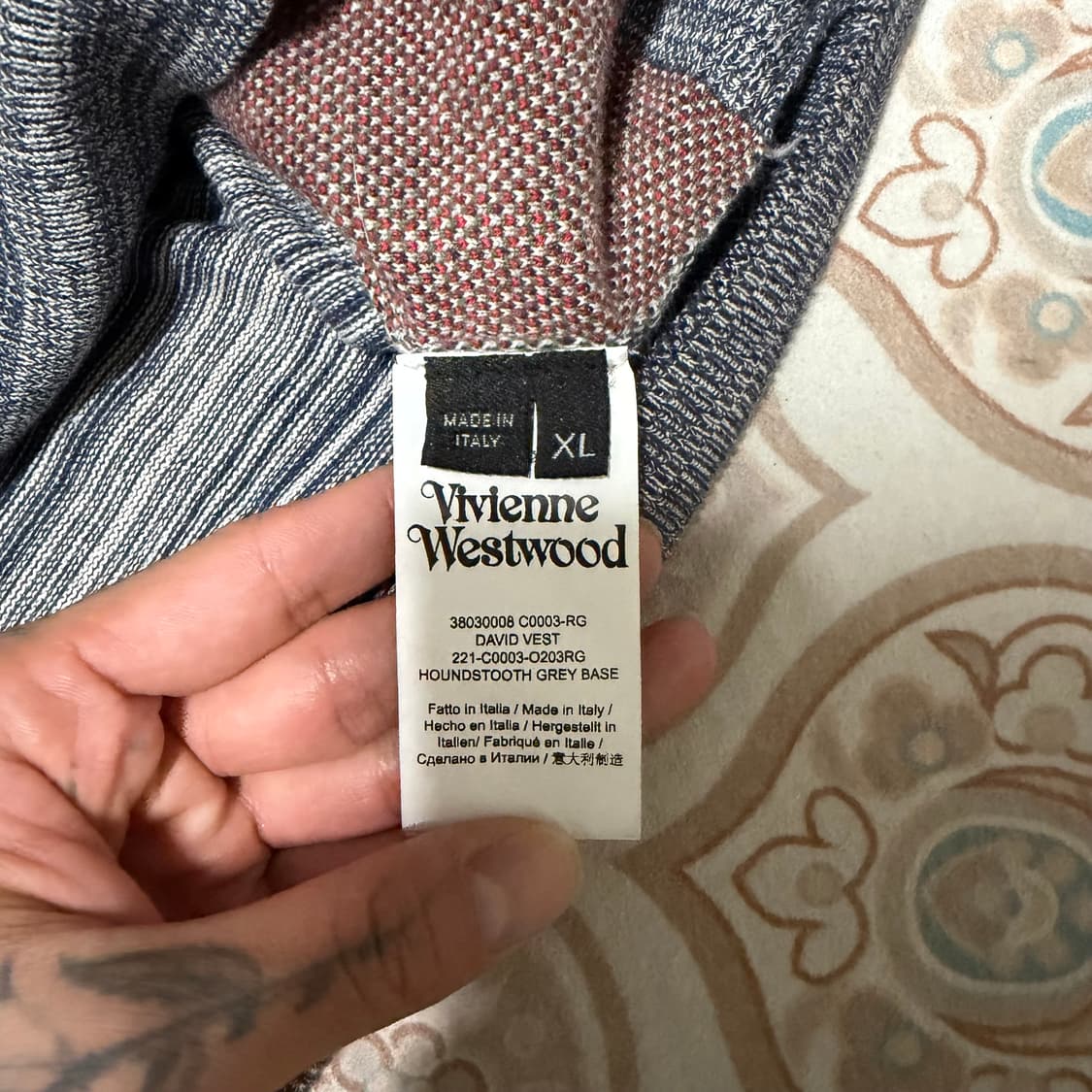 비비안웨스트우드 니트 베스트 상품이미지5