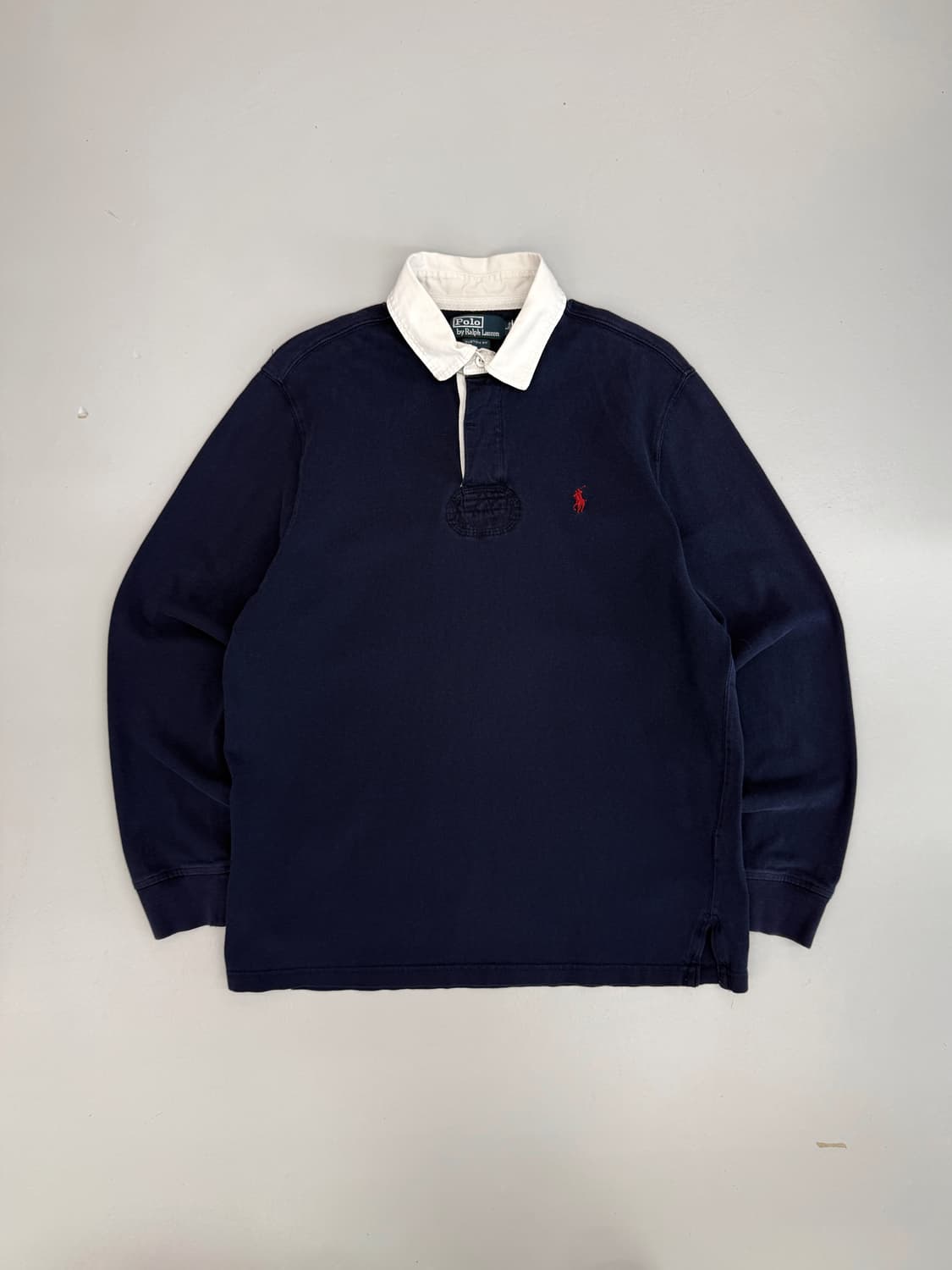 폴로 랄프로렌 루즈핏 딥네이비 럭비 스웻 셔츠 상품이미지1