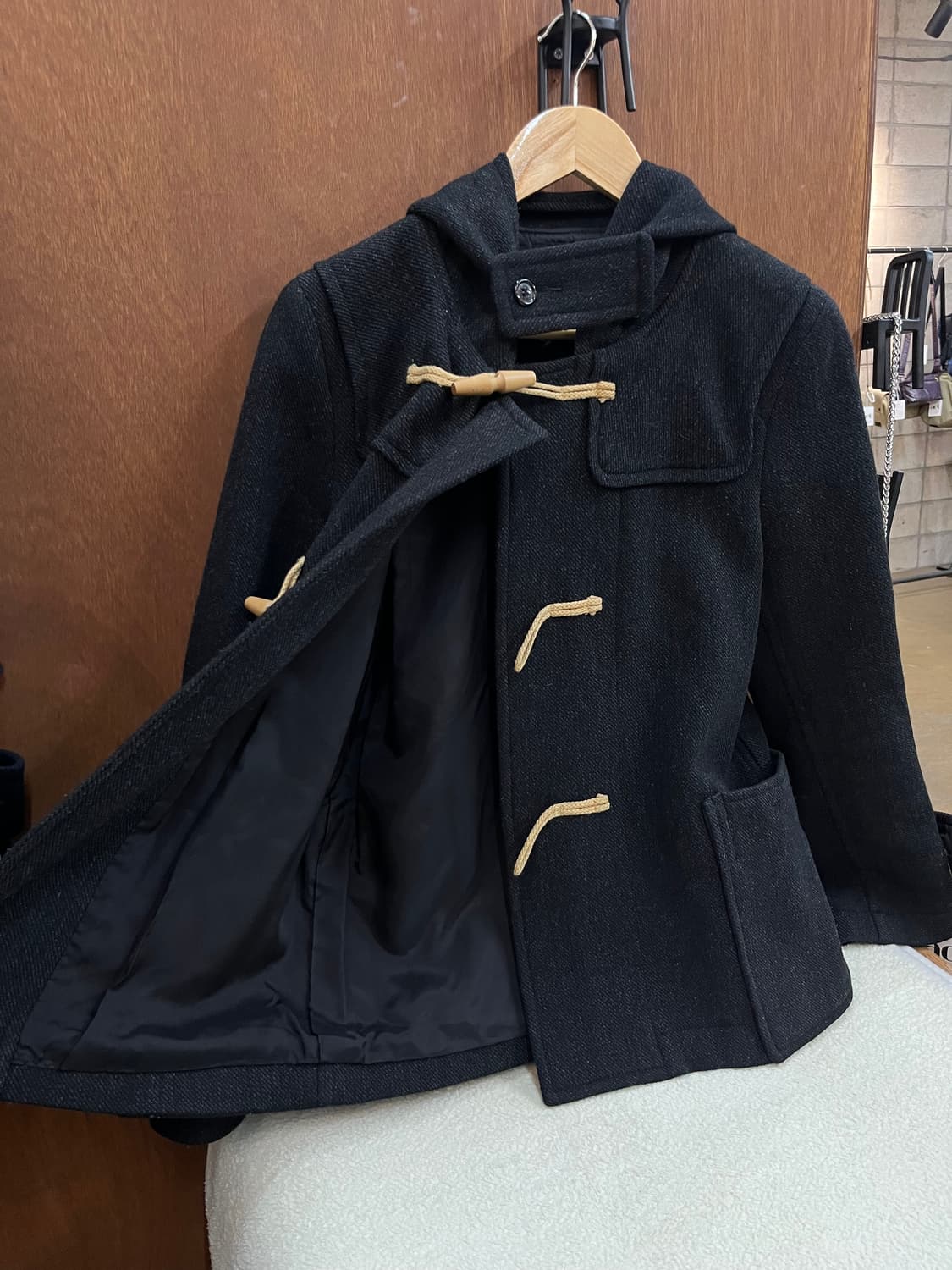 ZUCCA 더플 코트 그레이 상품이미지7