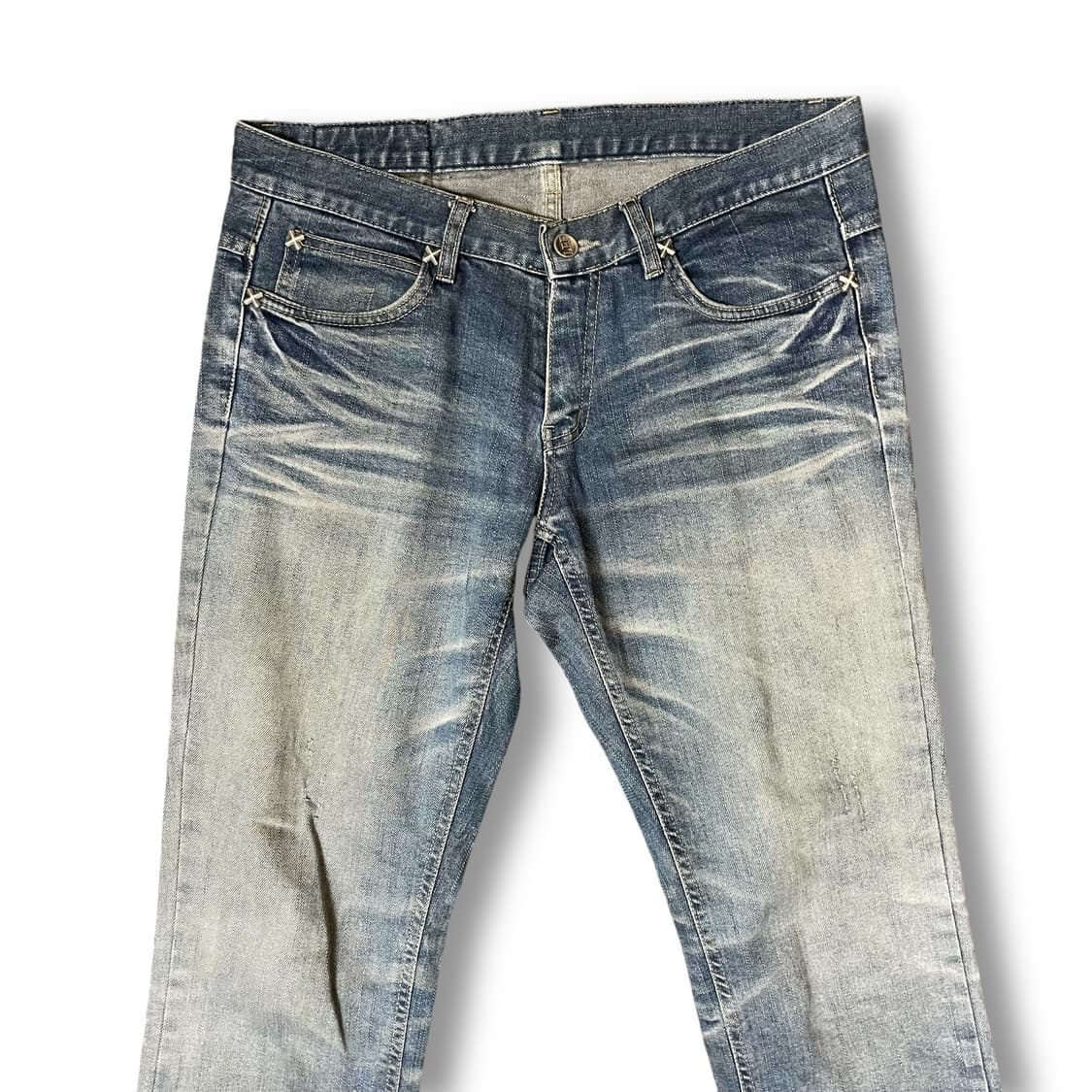 (34) Lee 워싱 데님 팬츠 L 상품이미지3