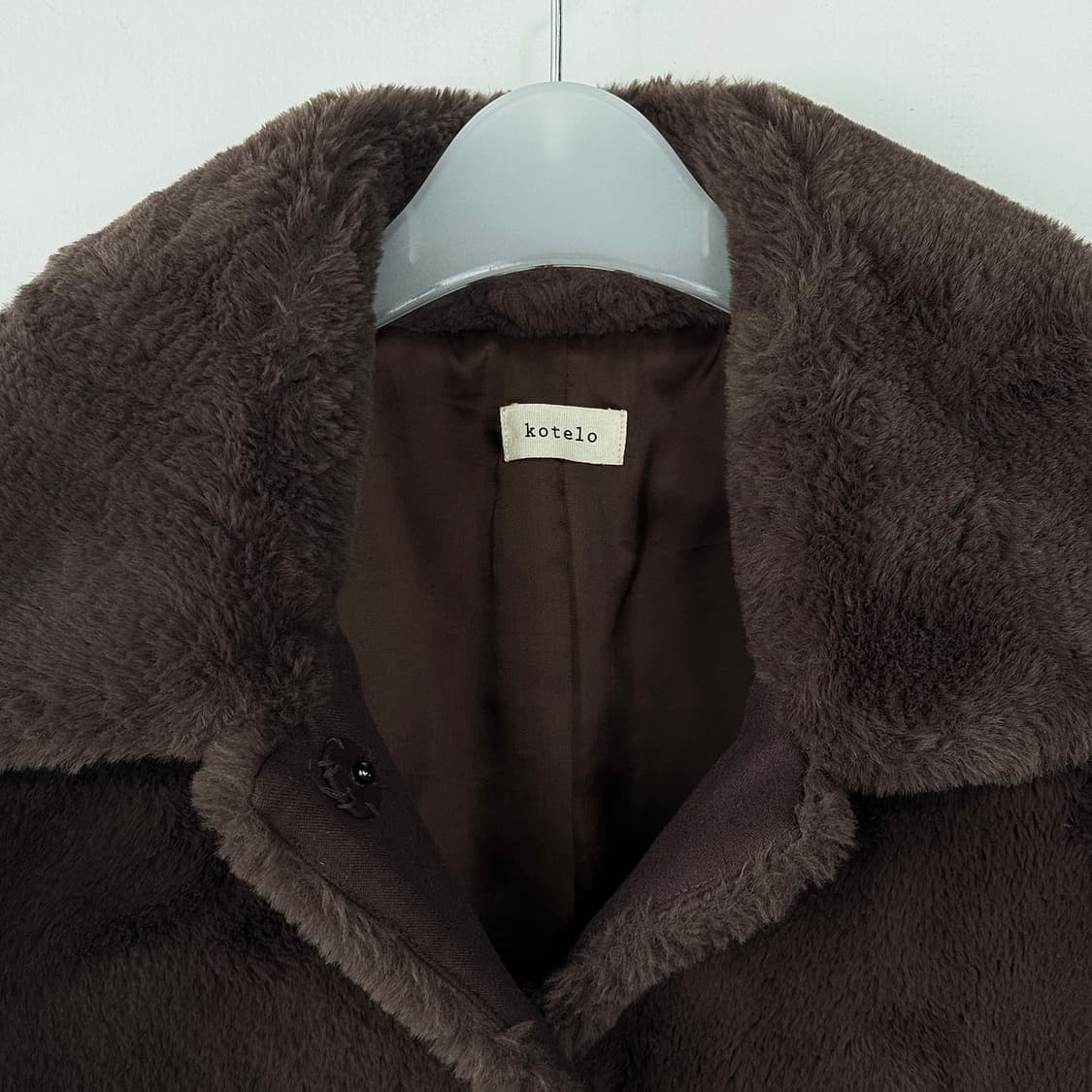 코텔로 22 시어링 하프 코트 상품이미지4