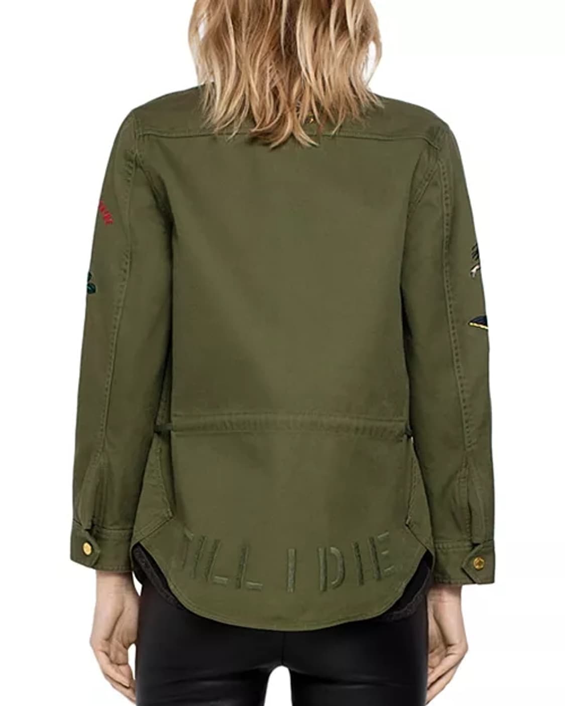 쟈딕앤볼테르 코튼 와펜 자켓 /여성 자켓/ 여자 자켓  상품이미지2