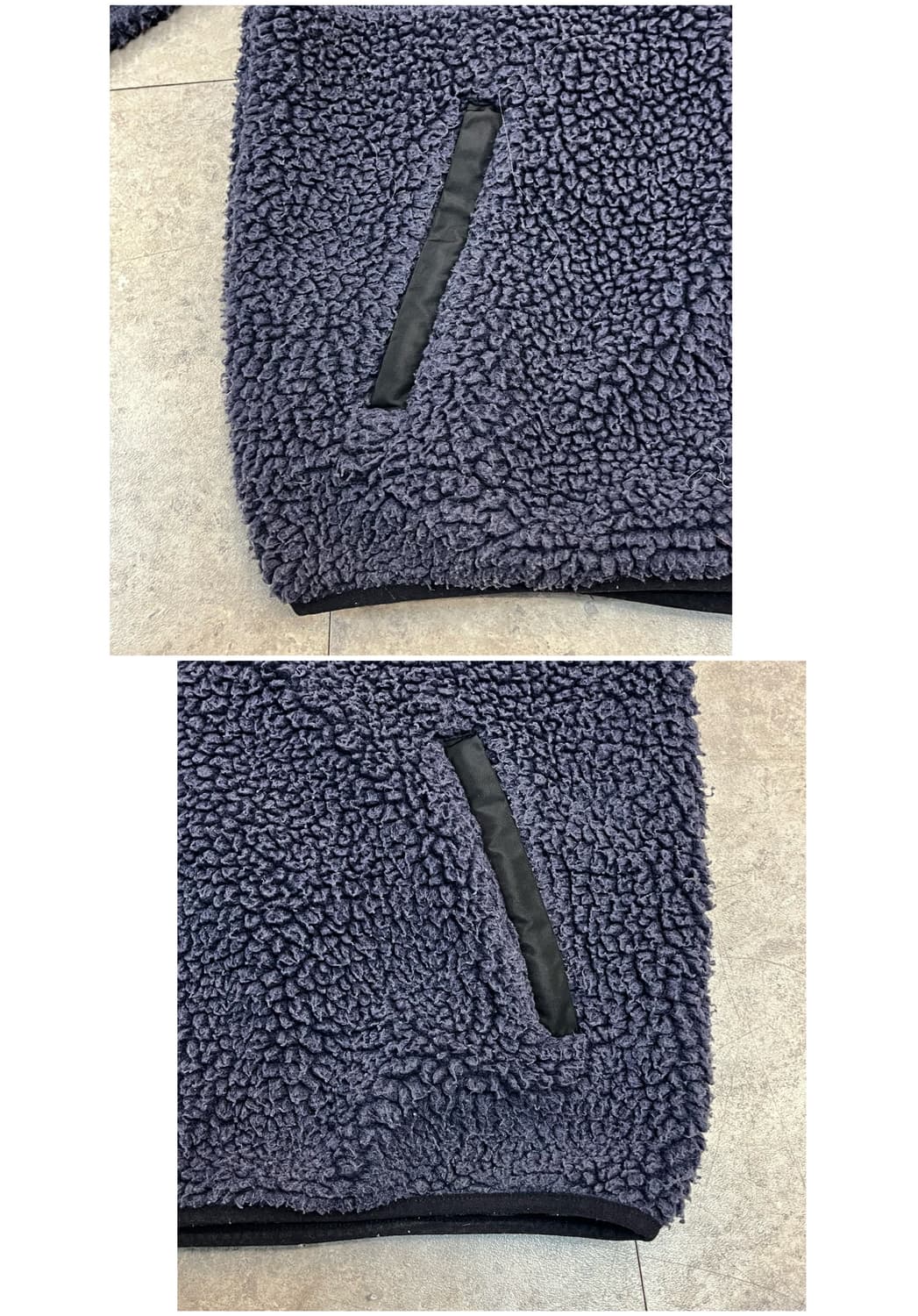 챔피온 플리스 자켓 퍼플 XL#csz2751 상품이미지5