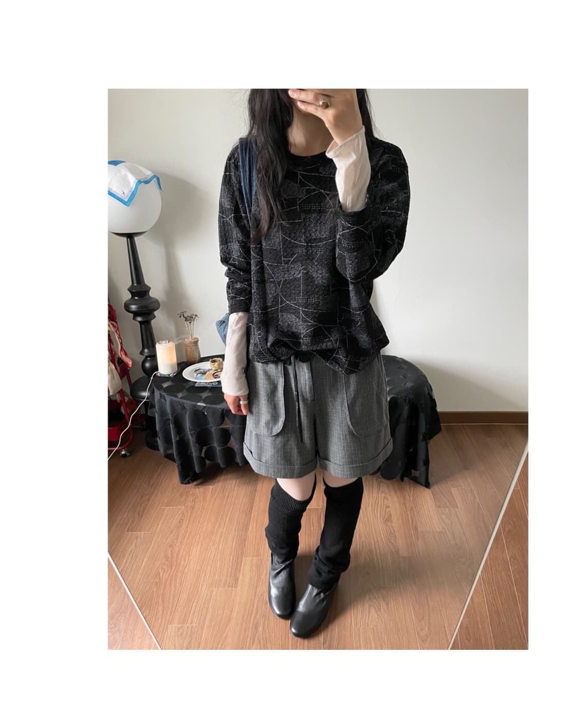 patterned top 상품이미지5