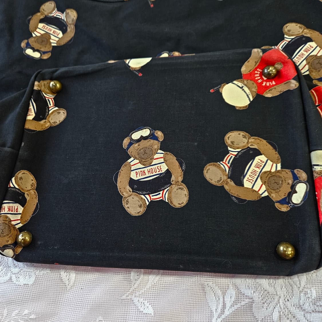 PINK HOUSE(핑크하우스) 테디베어 빅 크로스 상품이미지6