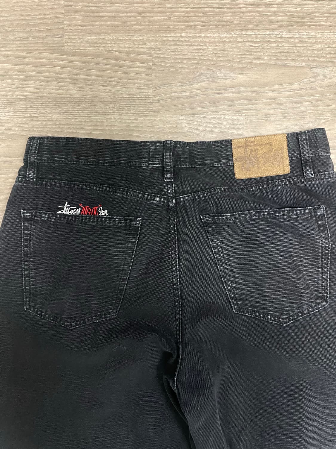 (32)스투시 Big ol 빅 올 진 블랙 stussy  상품이미지3