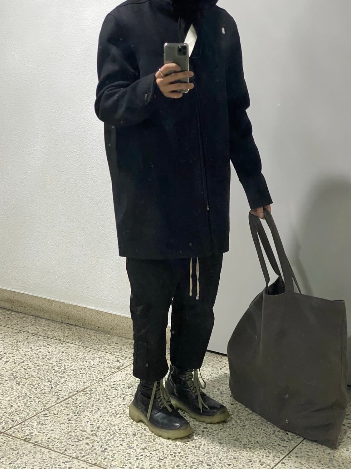 Rick Owens / 시시포스 트랙터 부츠 클리어솔 / 41 (270) 상품이미지10