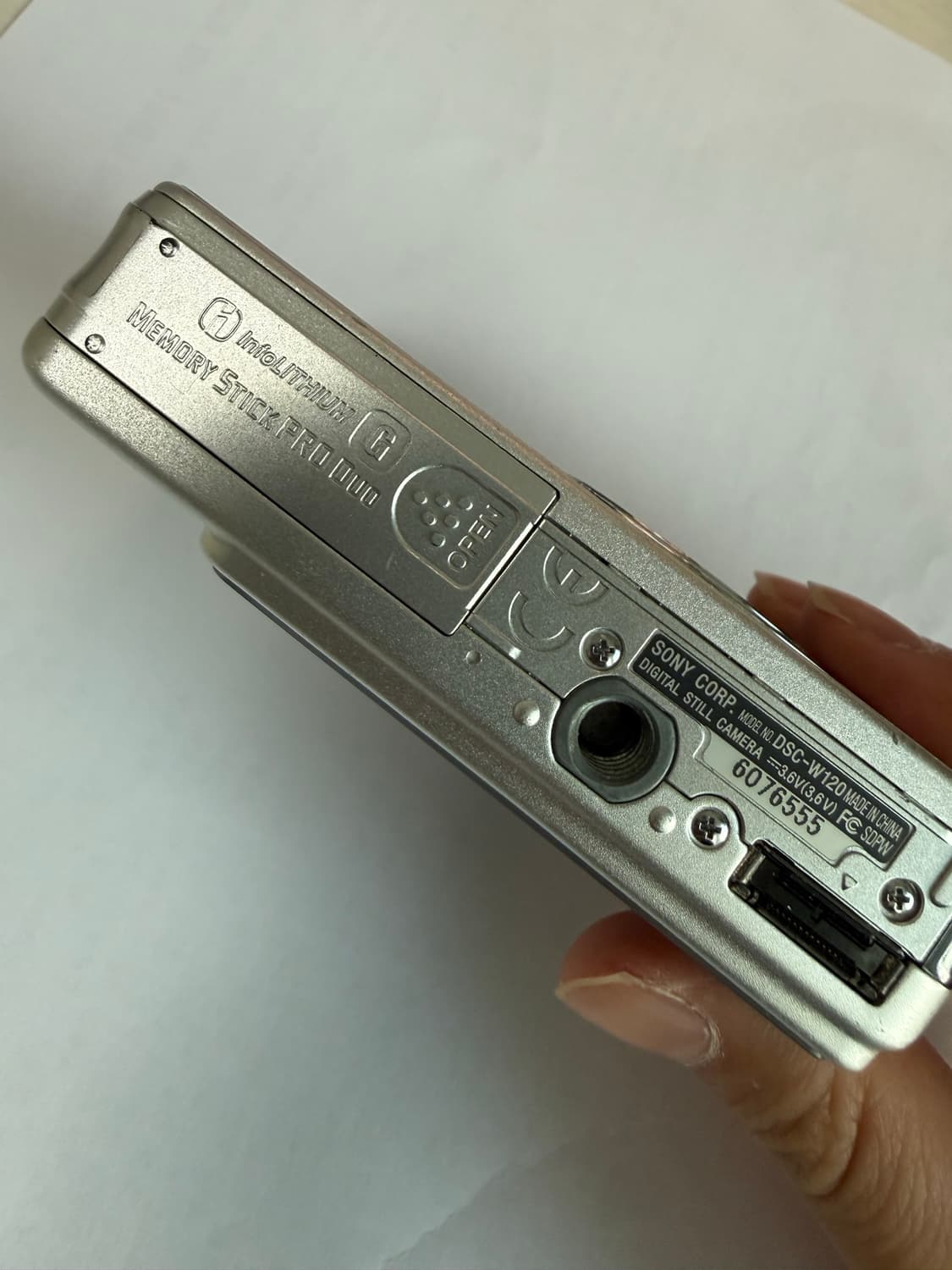 (최저가) 소니 사이버샷 DSC-W120 실버 디지털 카메라 상품이미지2