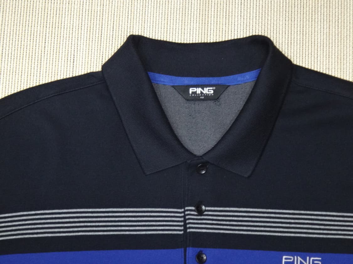 (2XL) PING 남성 보온성 믹스 패턴 카라 티셔츠 상품이미지7