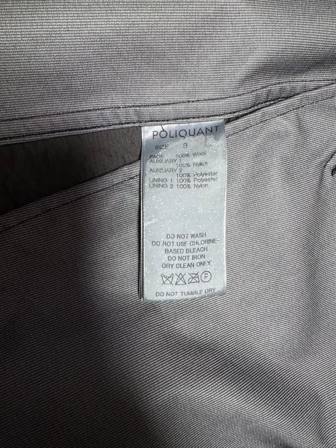 POLIQUANT 블랙 후드 롱 코트 상품이미지9