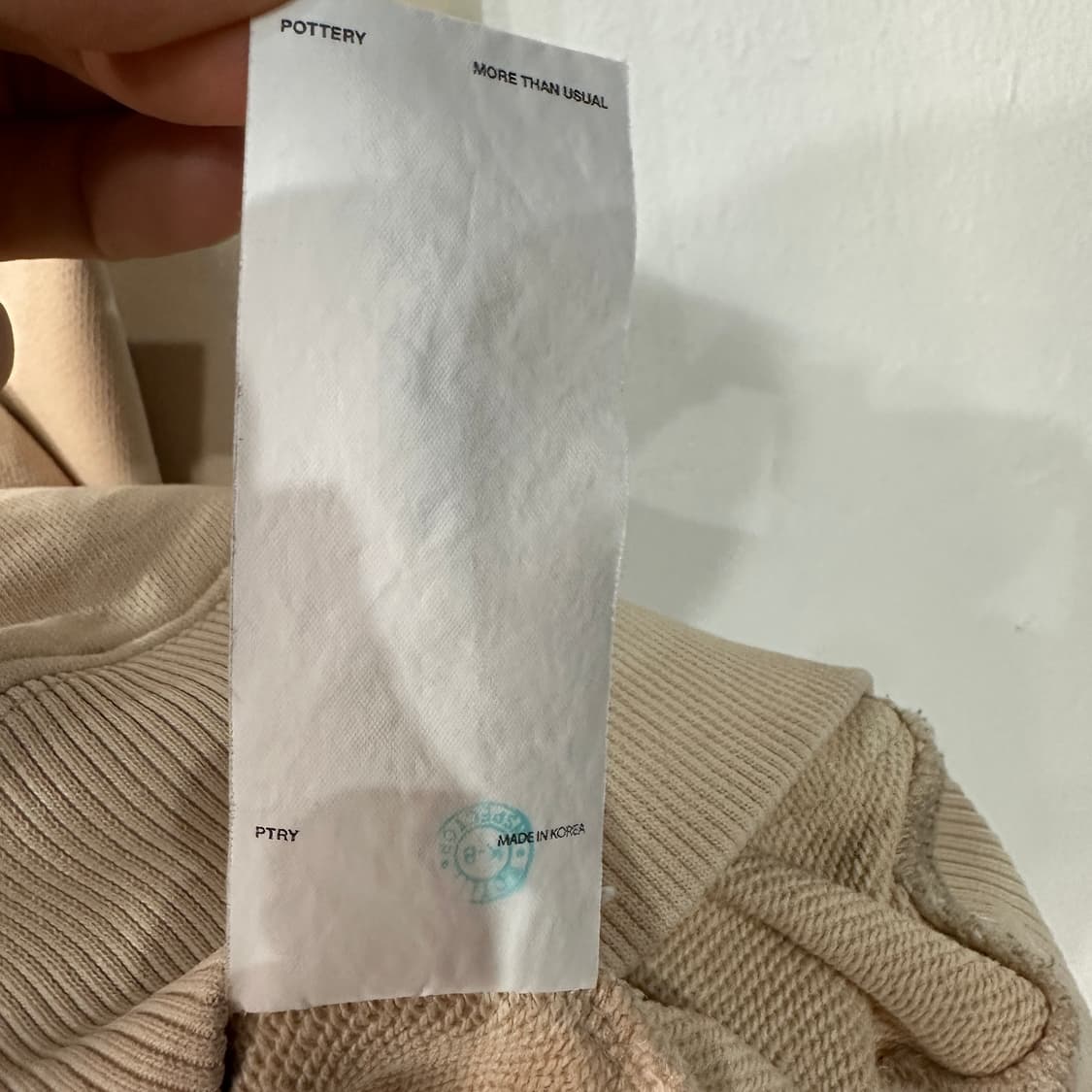 포터리 컴포트 하프집업 맨투맨 2size 상품이미지4