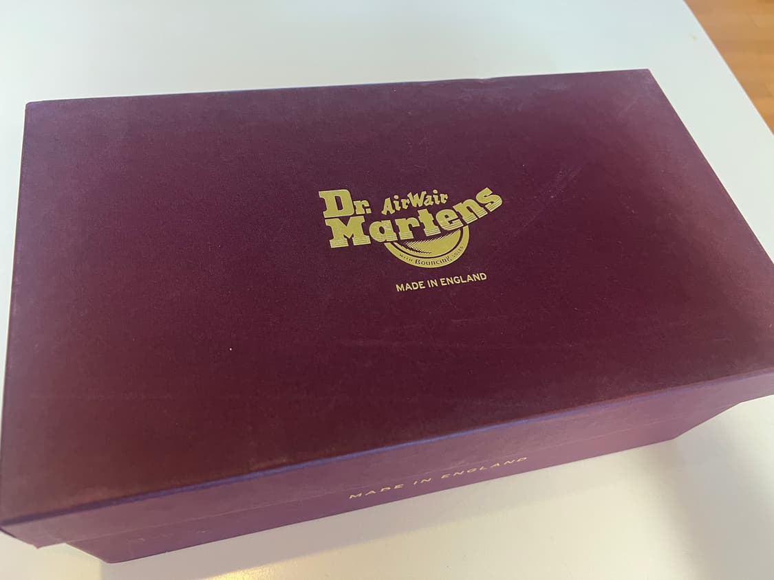 닥터마틴 MIE 1461 스웨이드 핑크 UK8 270 US9 상품이미지5