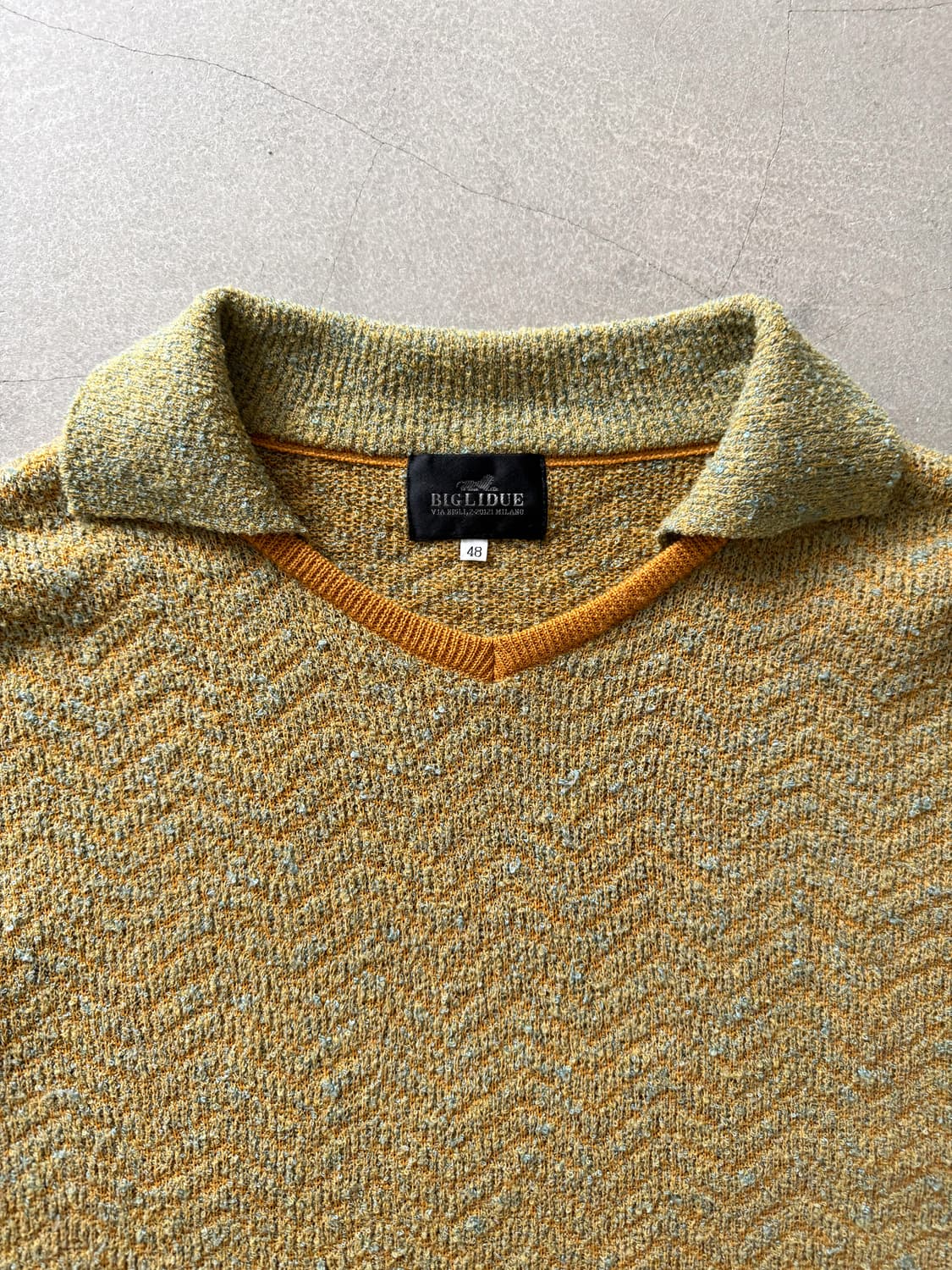 Vintage Biglidue Rayon Wool Knit 상품이미지3