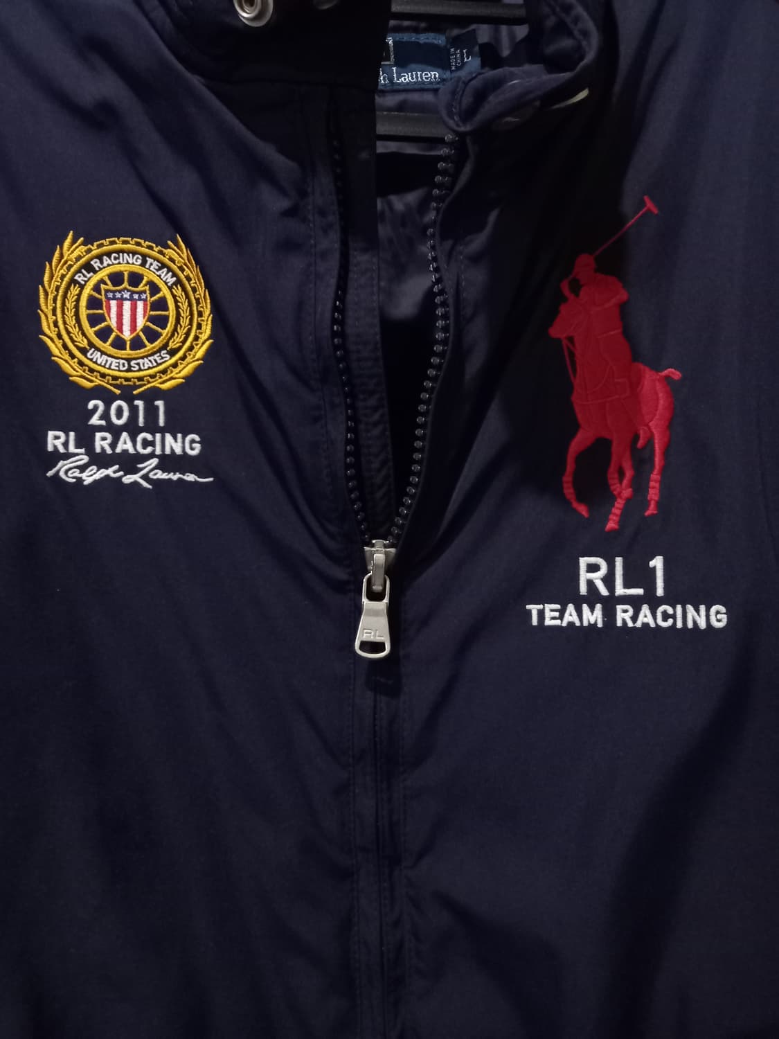 폴로 POLO 랄프로렌 USA팀 레이싱 봄버 자켓 100/L 상품이미지2