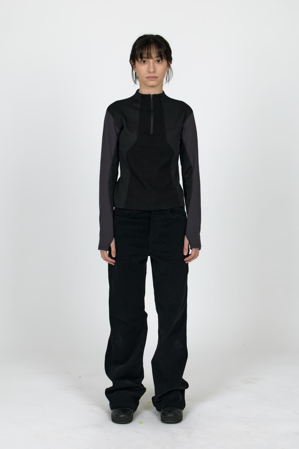 MPa half zip women M (black) 상품이미지2