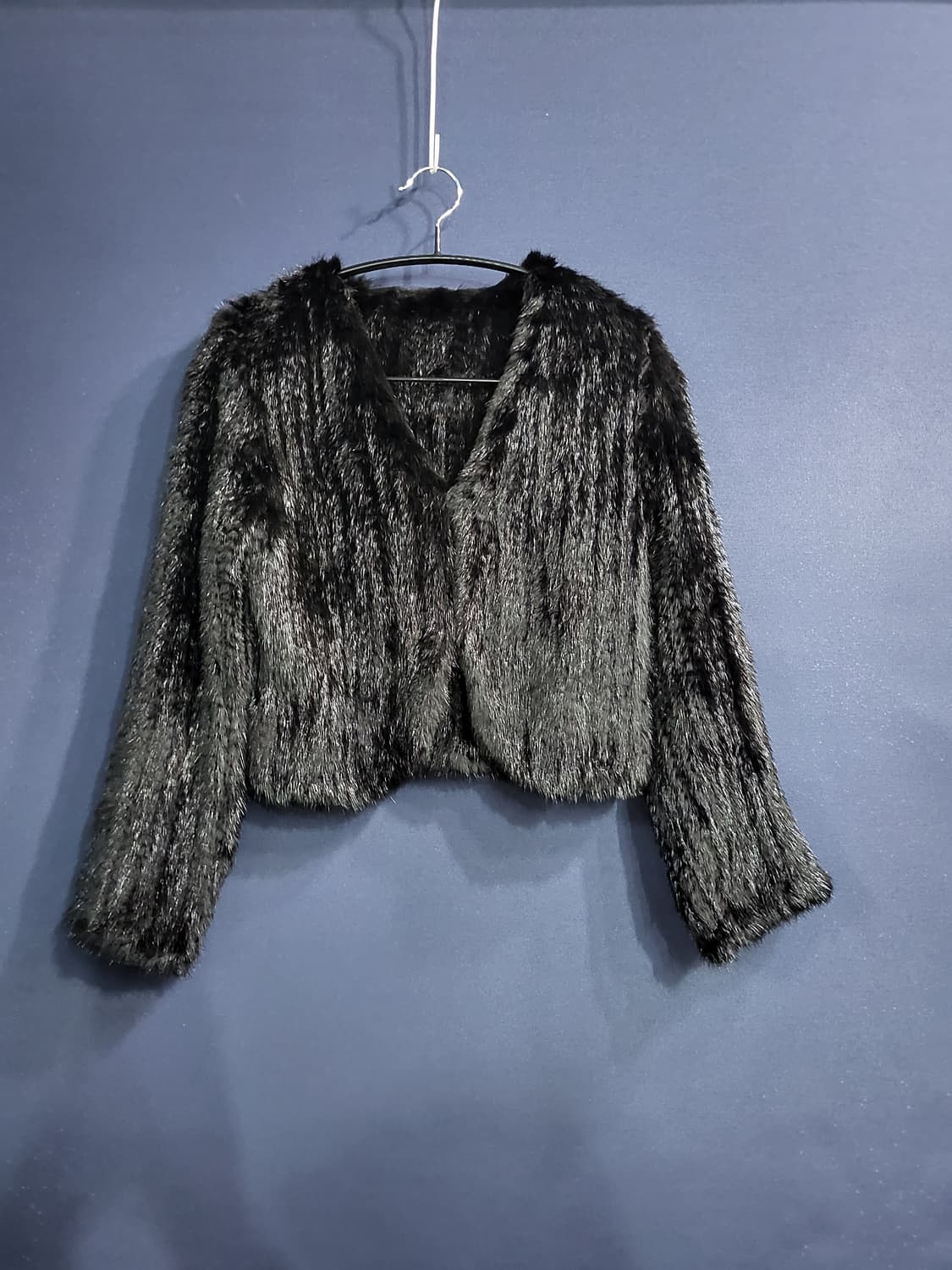 천연 밍크 숏가디건 상품이미지1