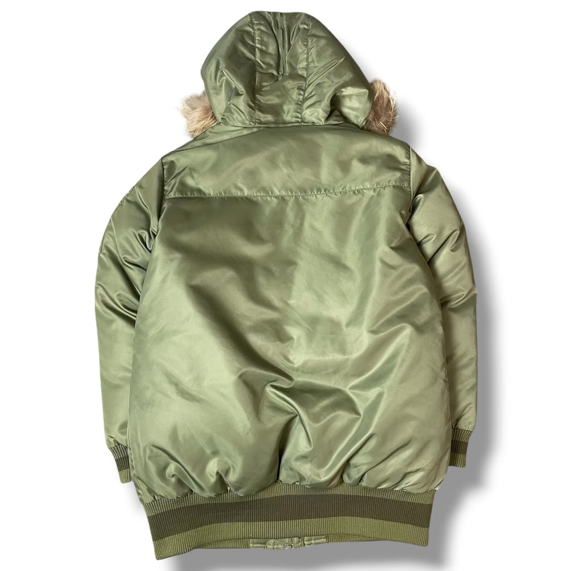 K2 N3B 카키 라쿤 야상 후드 패딩 95 상품이미지2