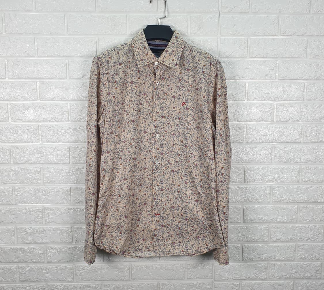 [90]시리즈 플라워 패턴 코튼 셔츠 상품이미지2