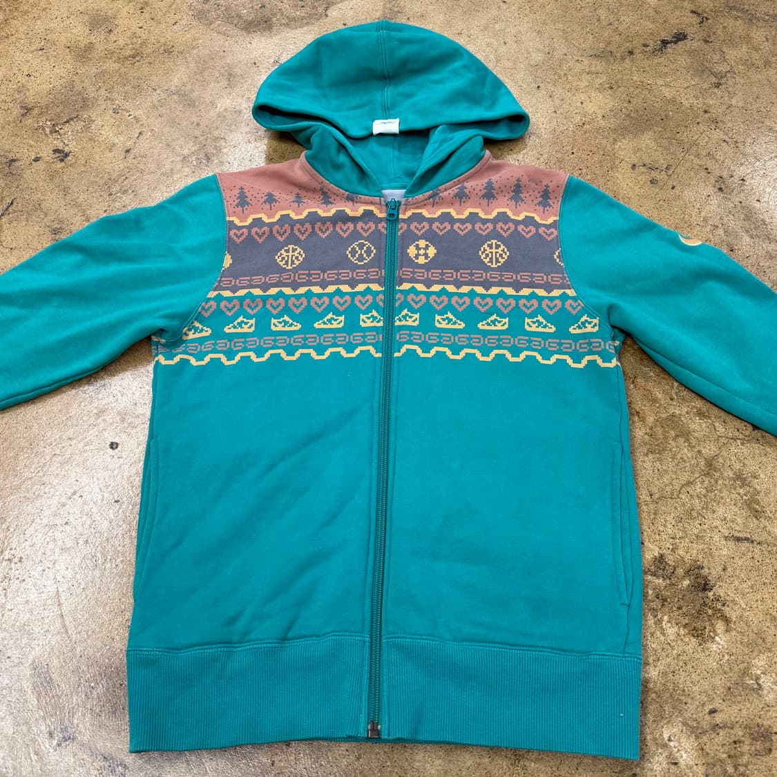 나이키 모리 민트 청록 후드집업 상품이미지3