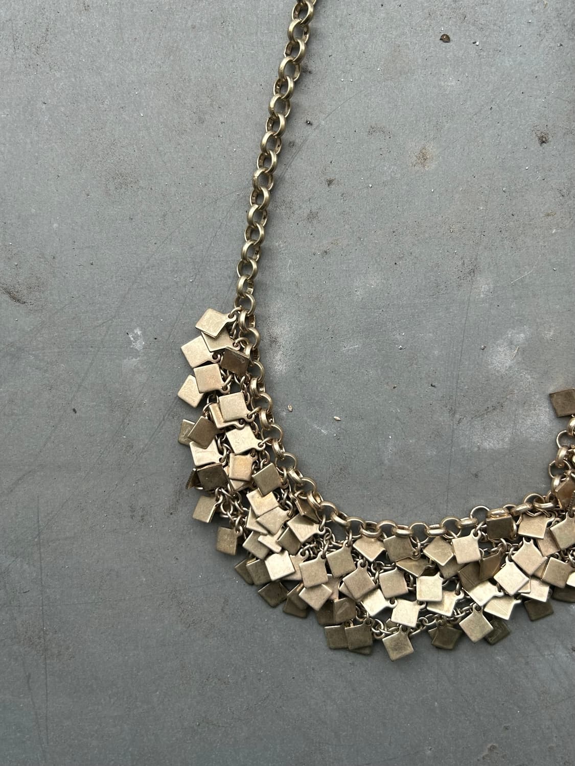 빈티지 타일스팽글 목걸이 상품이미지2