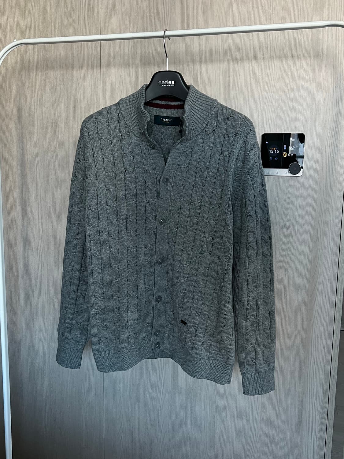 다니엘크레뮤 케이블 니트 가디건 105사이즈 새제품 상품이미지5
