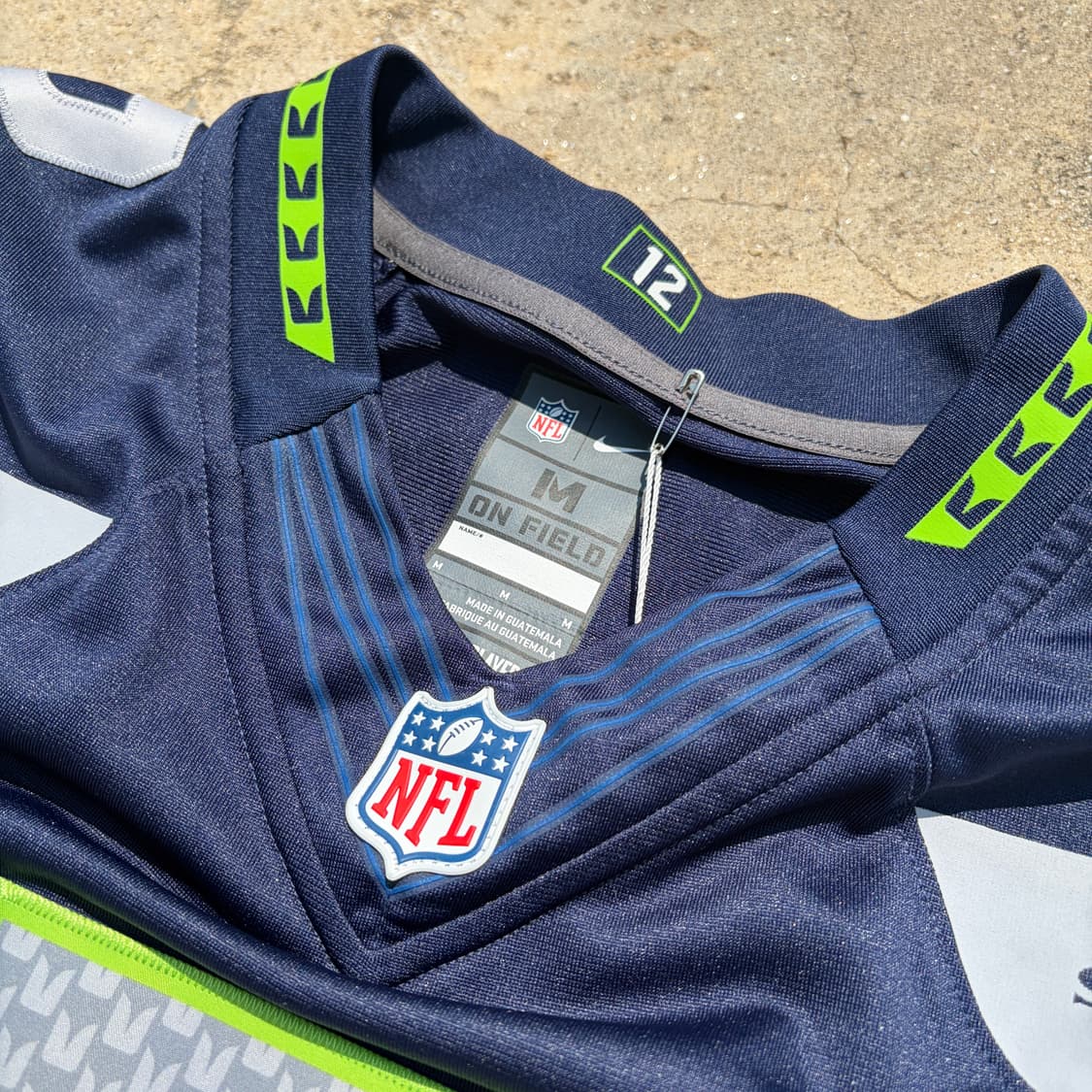 나이키 NFL 시애틀 시호크스 빈티지 유니폼 져지 M 상품이미지5
