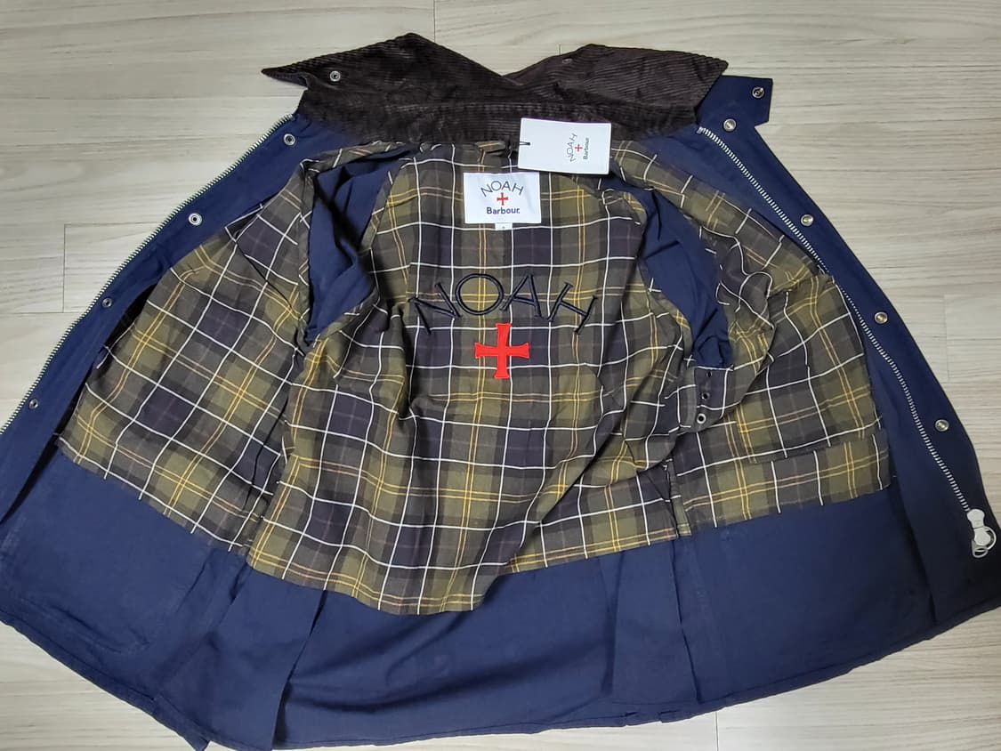 바버 x 노아 뽀빠이 비데일 논왁스 자켓(S사이즈) 새상품 상품이미지9