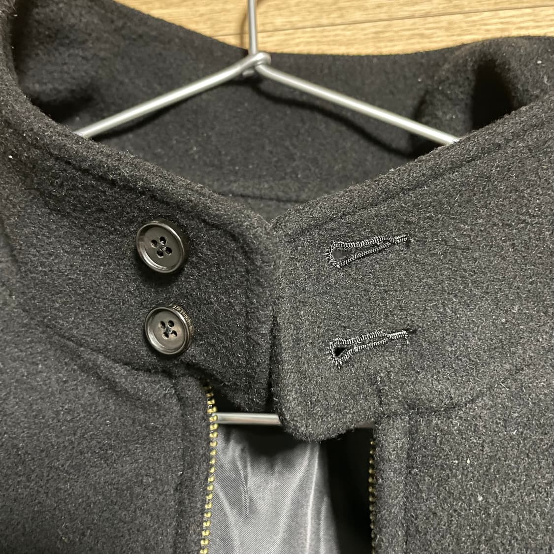 토마스모어 블랙 해링턴 자켓 S  상품이미지4