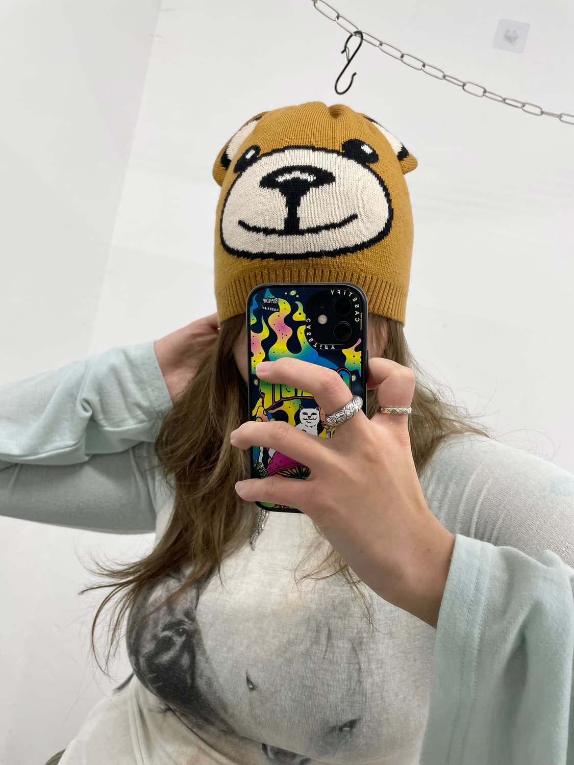 모스키노 곰돌이 베어 비니*레어 상품이미지2