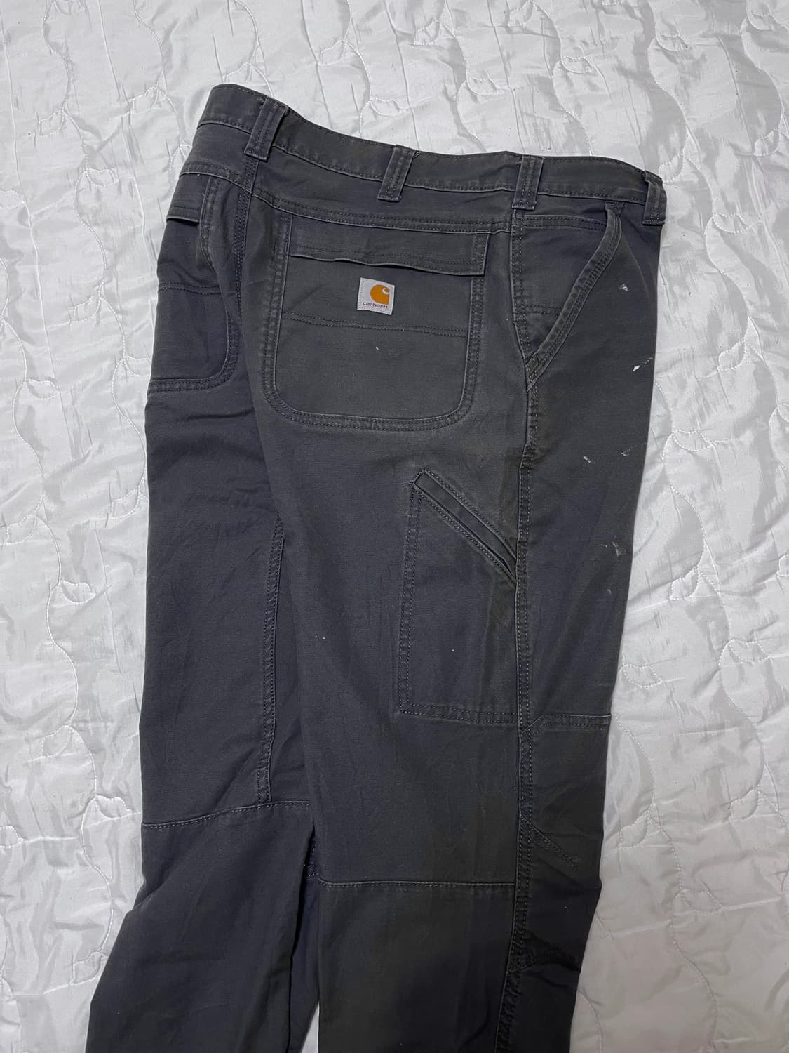 칼하트 워크팬츠 릴렉스핏 히든포켓 더블니 상품이미지1