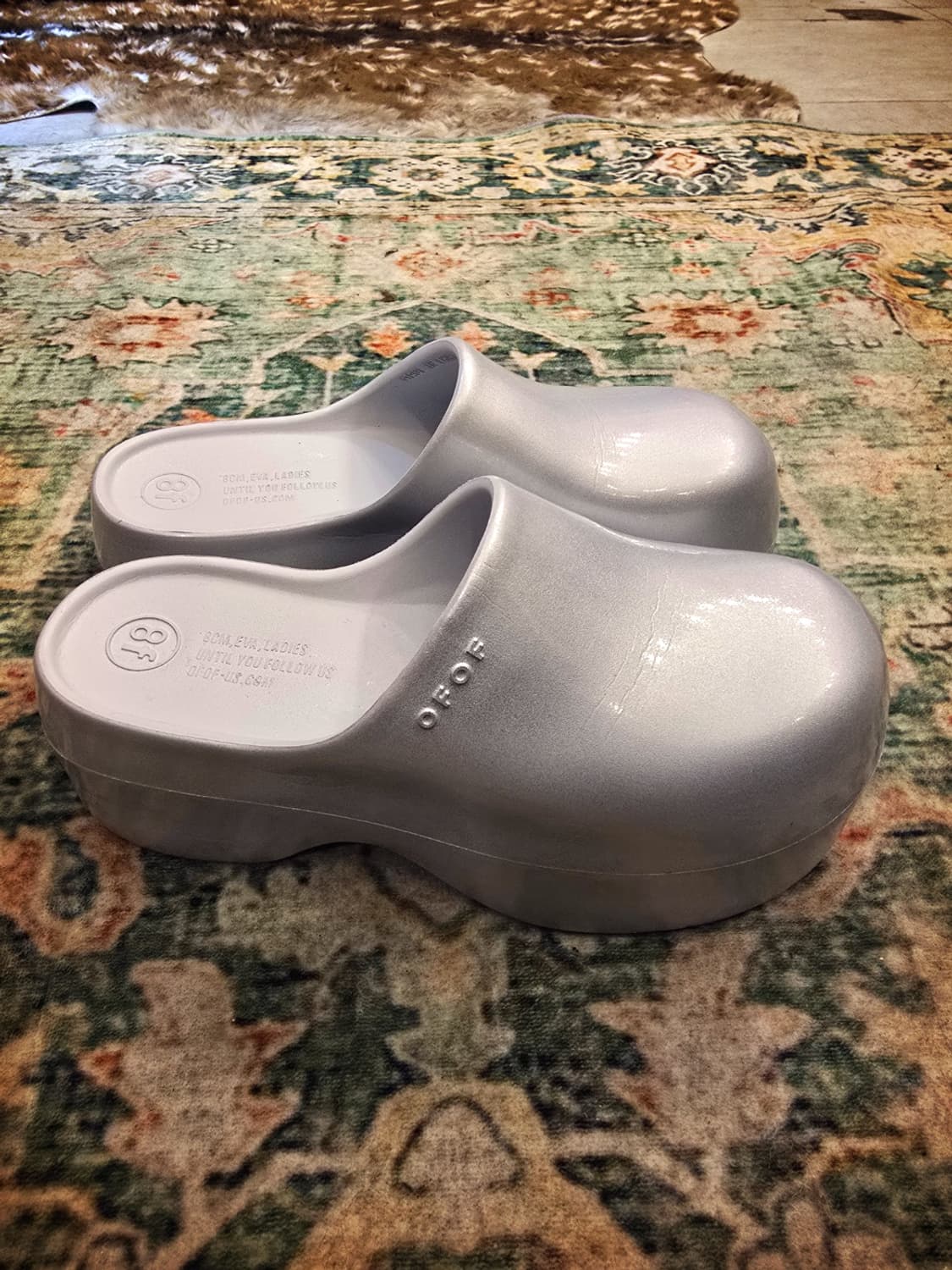 오프오프(OFOF) 1F 퓨어 실버 뮬 상품이미지9