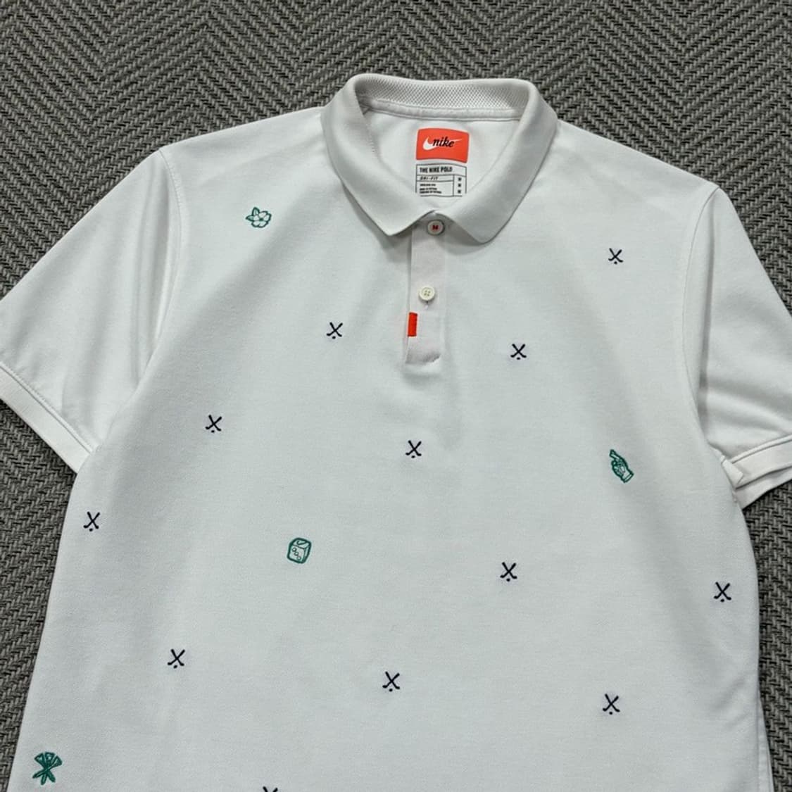 나이키 드라이핏 자수 패턴 피케티셔츠 v3001 상품이미지3