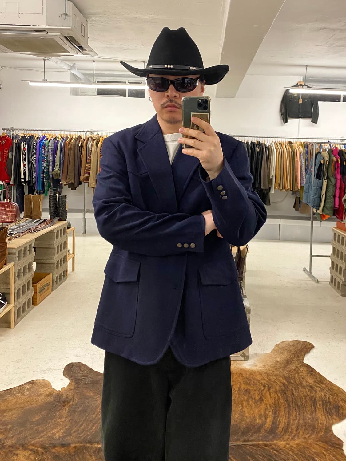 70~80's PENDLETON 웨스턴 요크 블레이저 자켓 상품이미지8