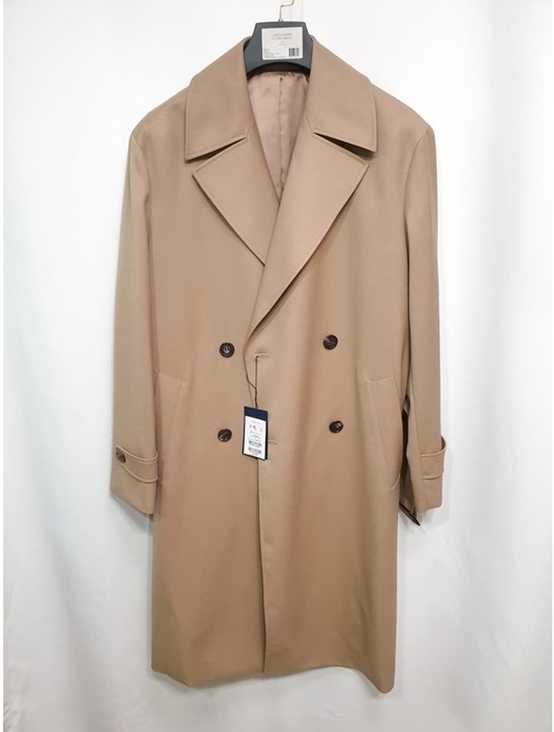 바쏘옴므 남성 울 트렌치 코트 베이지 95-97 상품이미지1