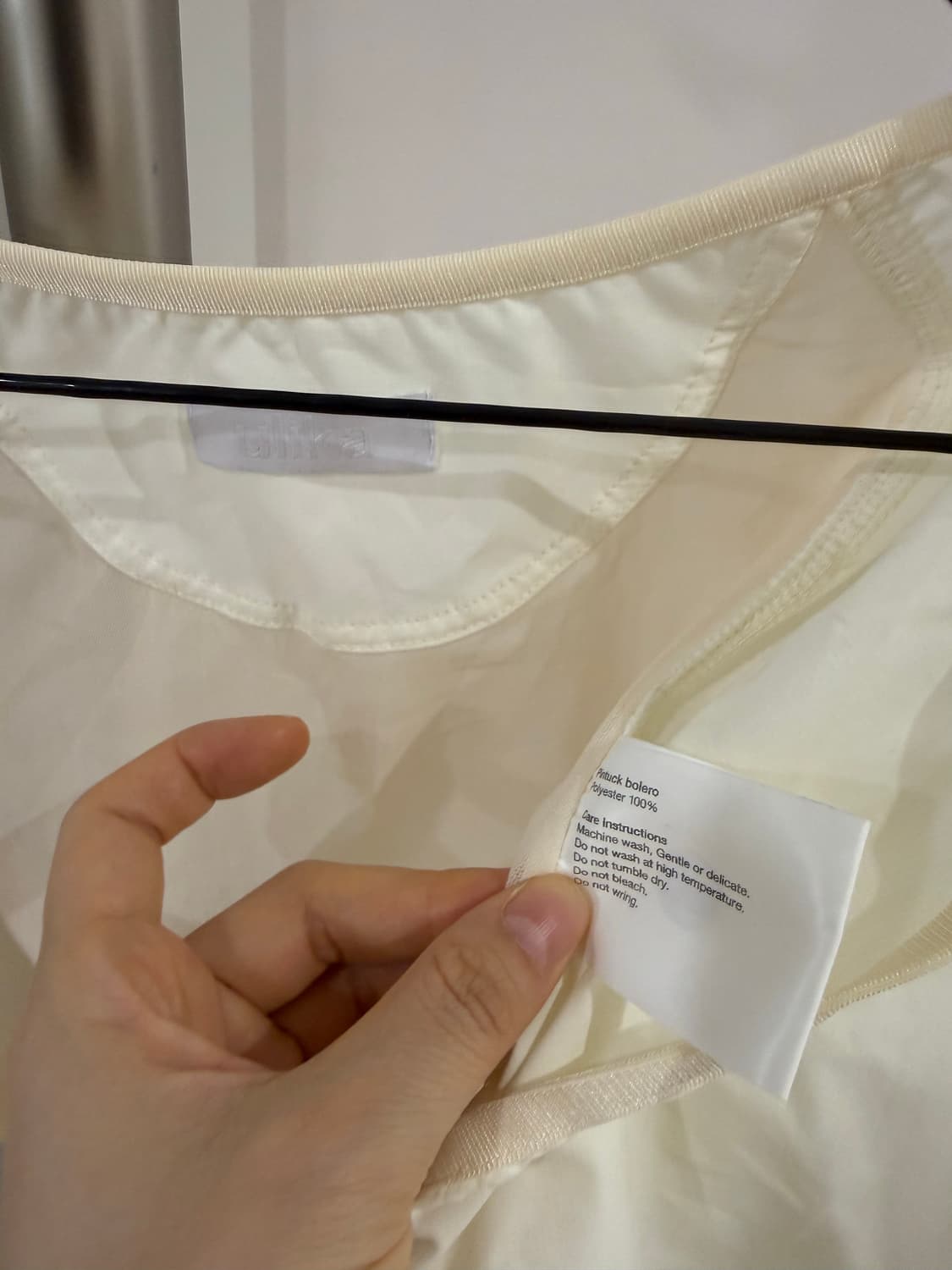 울리카상투스 나일론 볼레로 상품이미지4