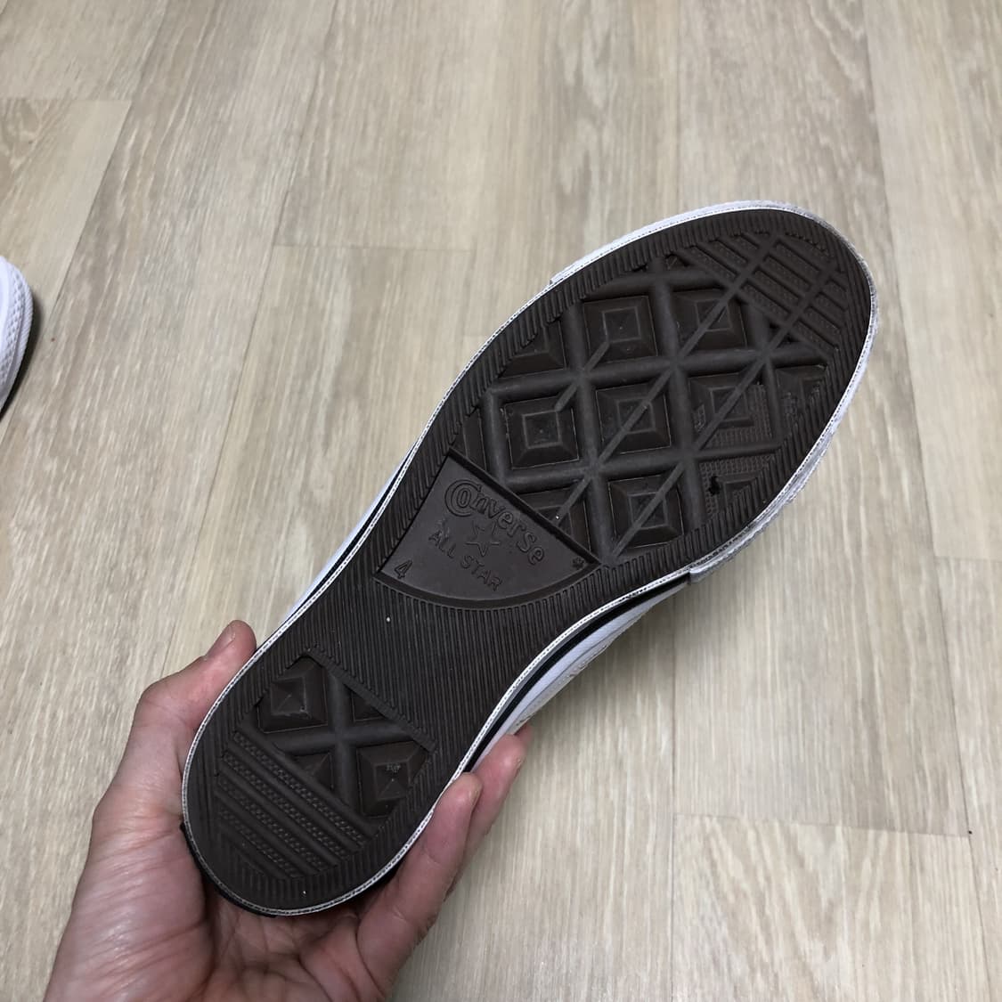 (230) 컨버스 CONVERSE 원스타 레더 한별 화이트 상품이미지3