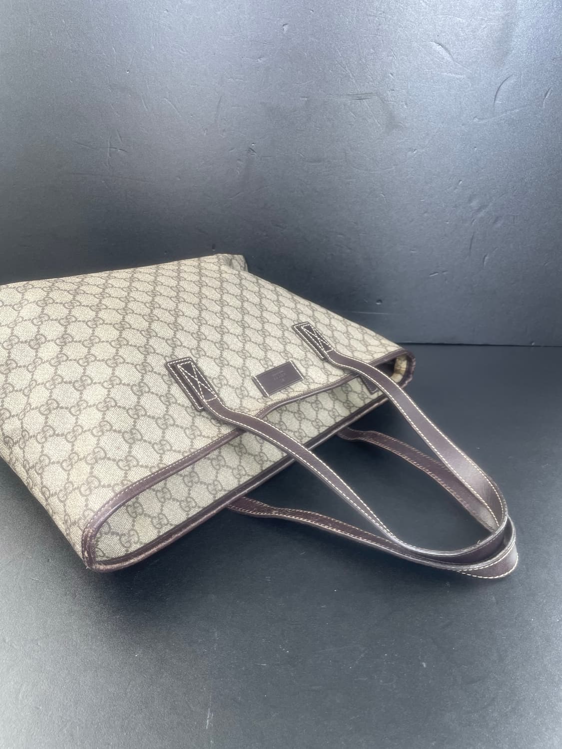 GUCCI 구찌 PVC GG로고 라지 쇼퍼 토트백 숄더백 211137 상품이미지9