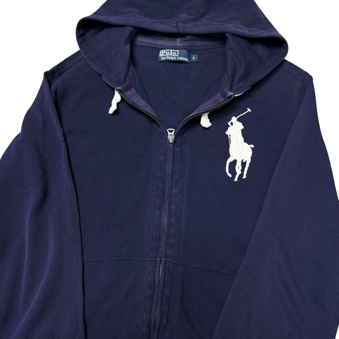 (L) 폴로 랄프로렌 빅포니 후드집업 네이비 상품이미지5