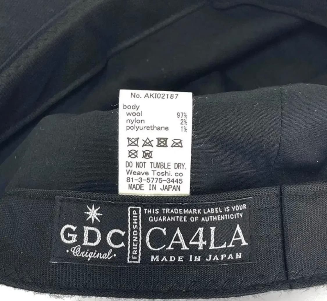 카시라 GDC FINDELPHIA 블랙 볼캡 상품이미지4