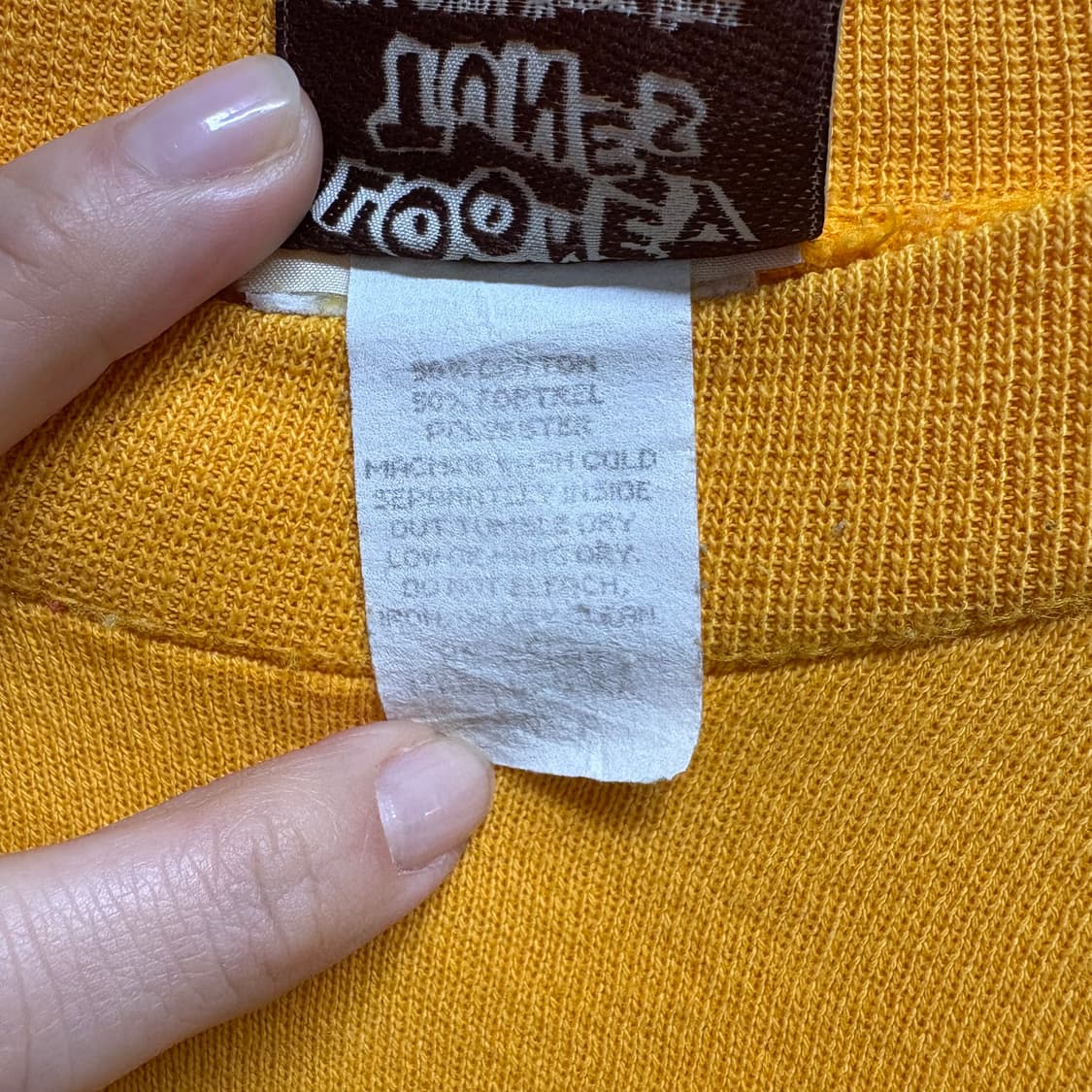 90's USA Looney tunes 트위티 루니툰즈 스웻 맨투맨  상품이미지3