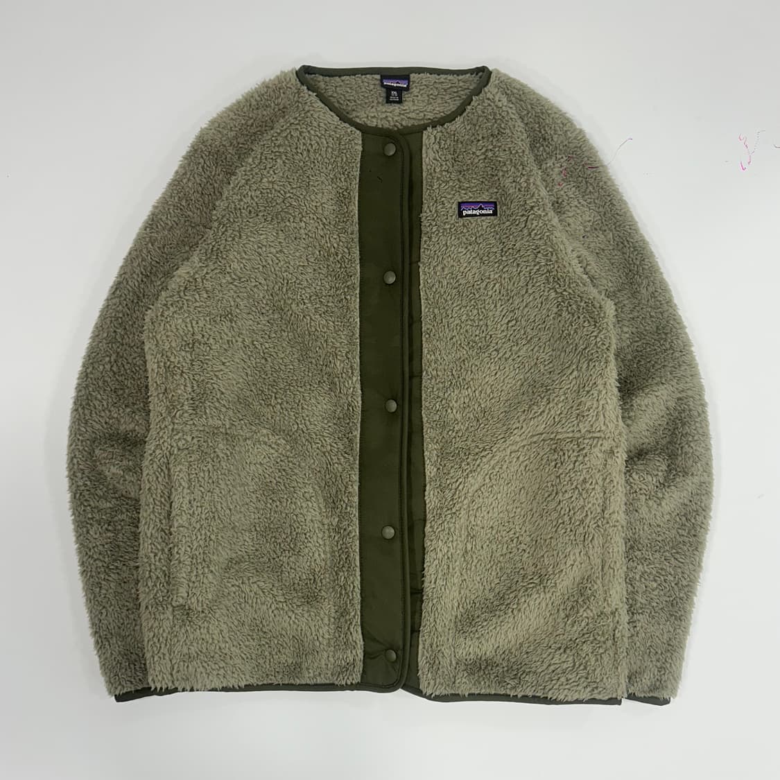 Patagonia 파타고니아 카키 후리스 자켓 상품이미지3