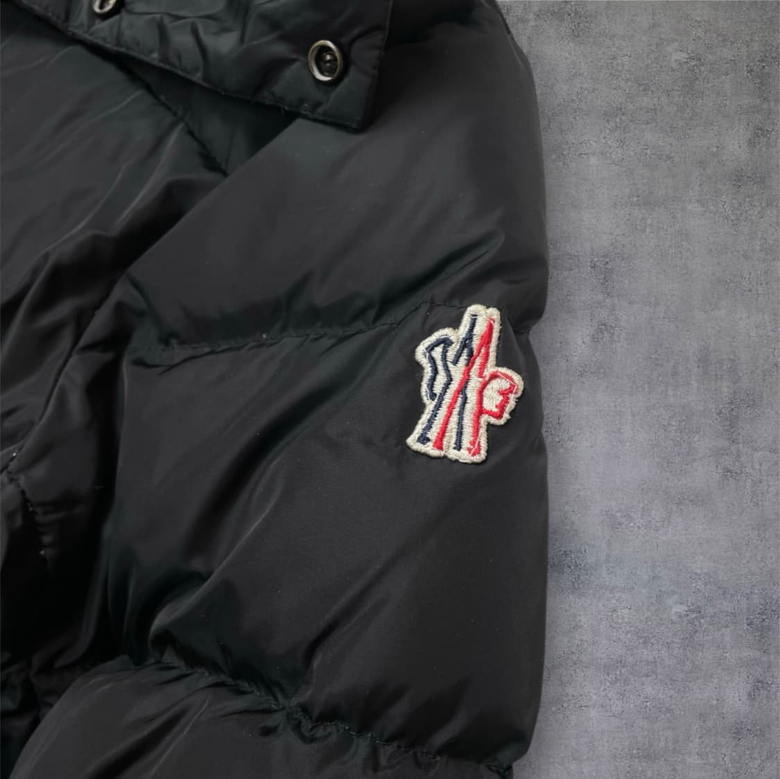 몽클레어 Moncler 그레노블 블랙 후드 다운 패딩 2 상품이미지6